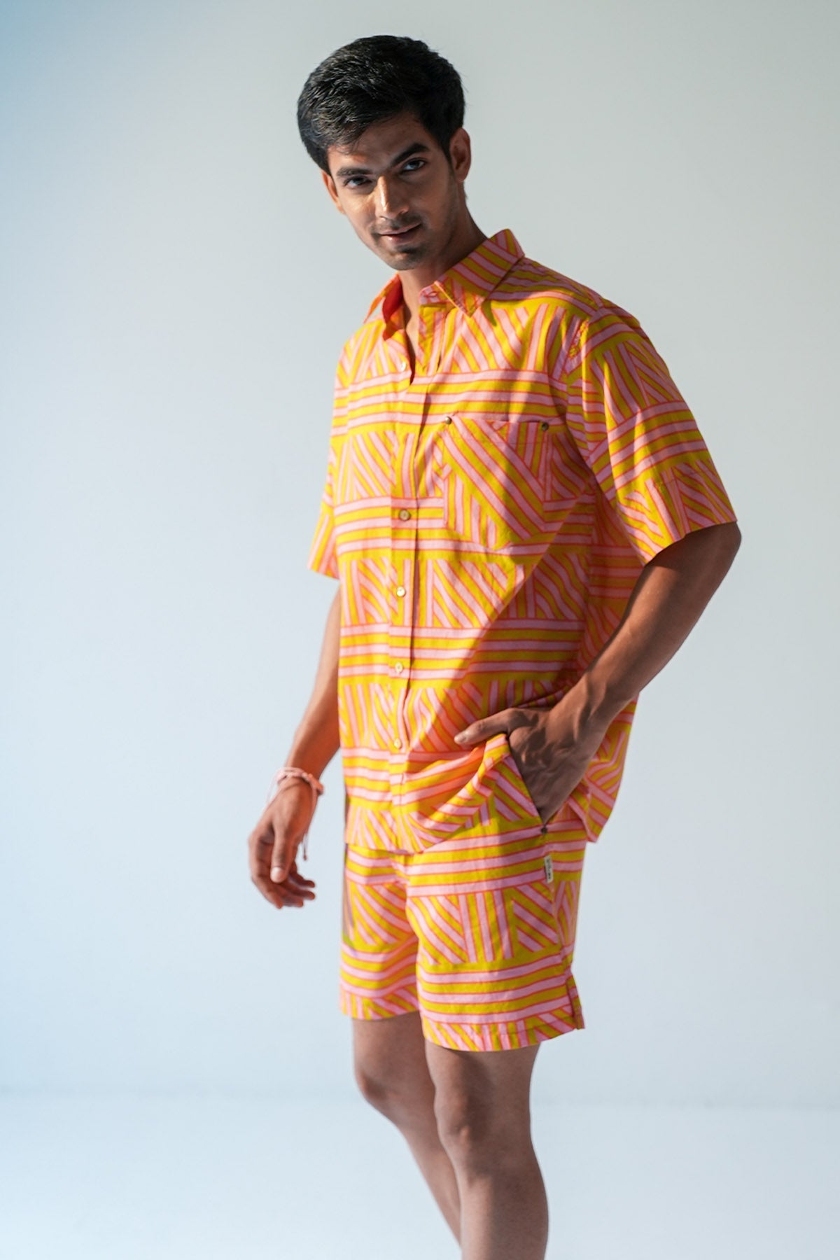 Buy Multicolor Heavy Poplin Shorts by Beachbum for men online at ScrollnShops