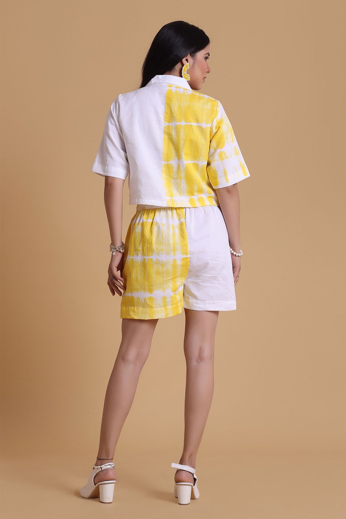 Multicolor Mulmul Shirt & Shorts