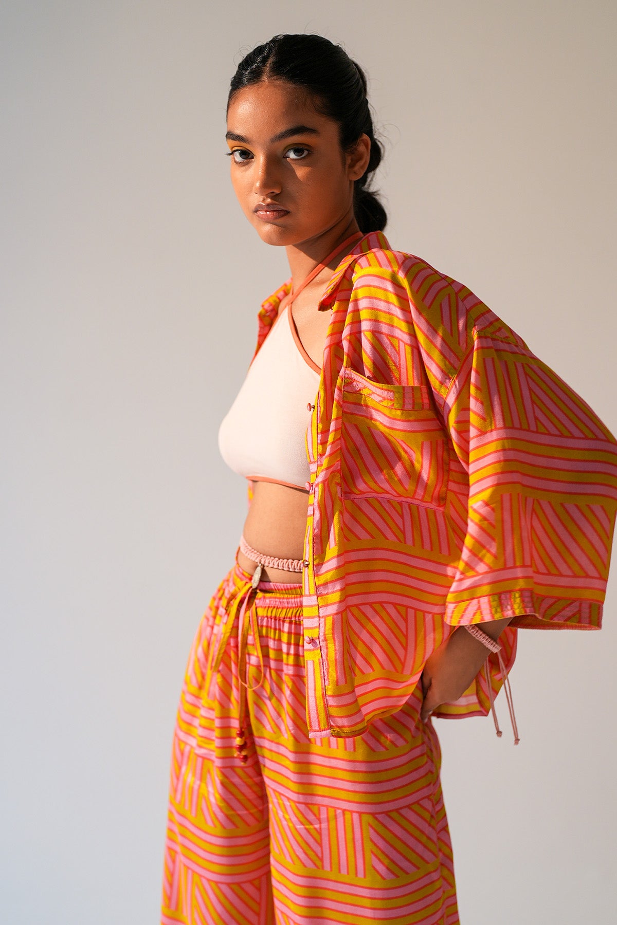 Multicolor Oversized Co-ord Set