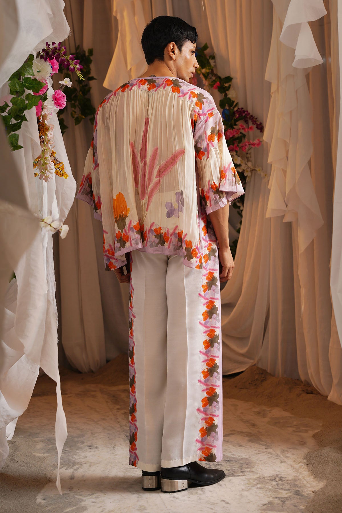 Multicolor Patchwork Co-ord Set