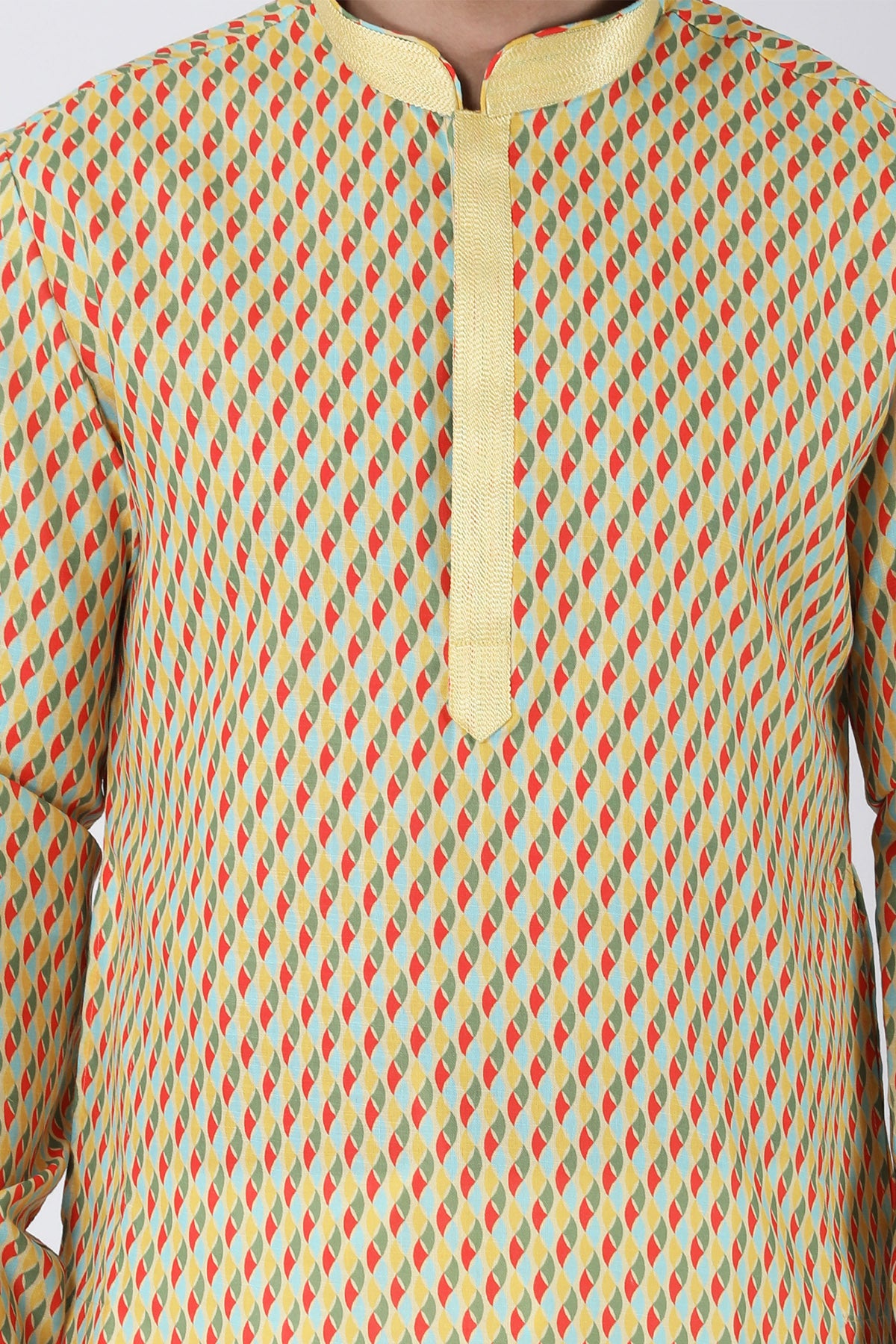 Multicolor Print Kurta & Salwar