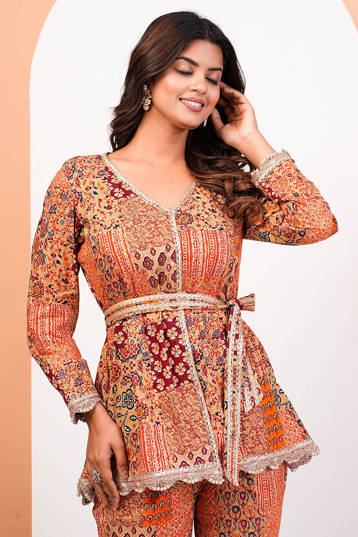 Modal Foil Printed Co-ord Set