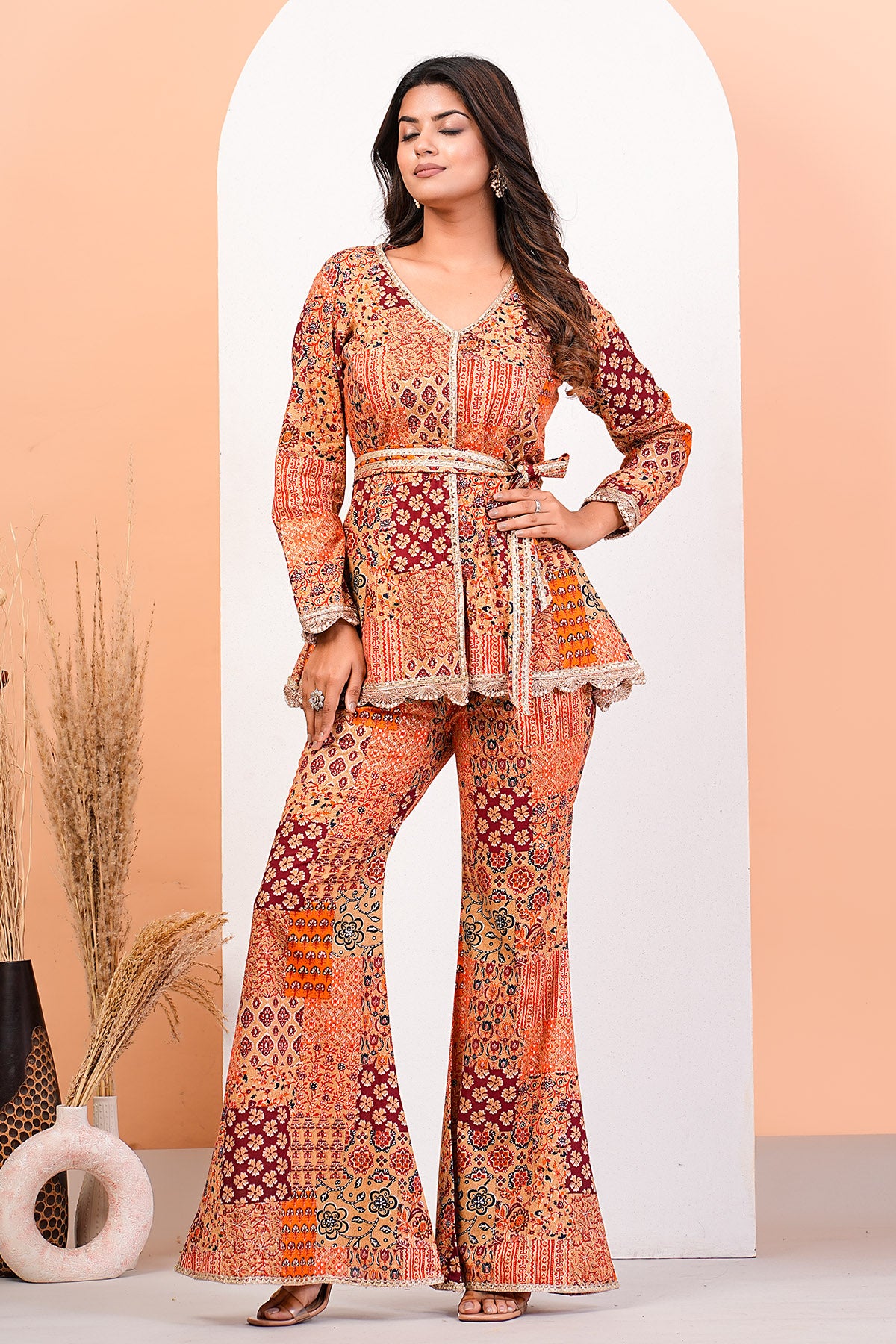 Modal Foil Printed Co-ord Set