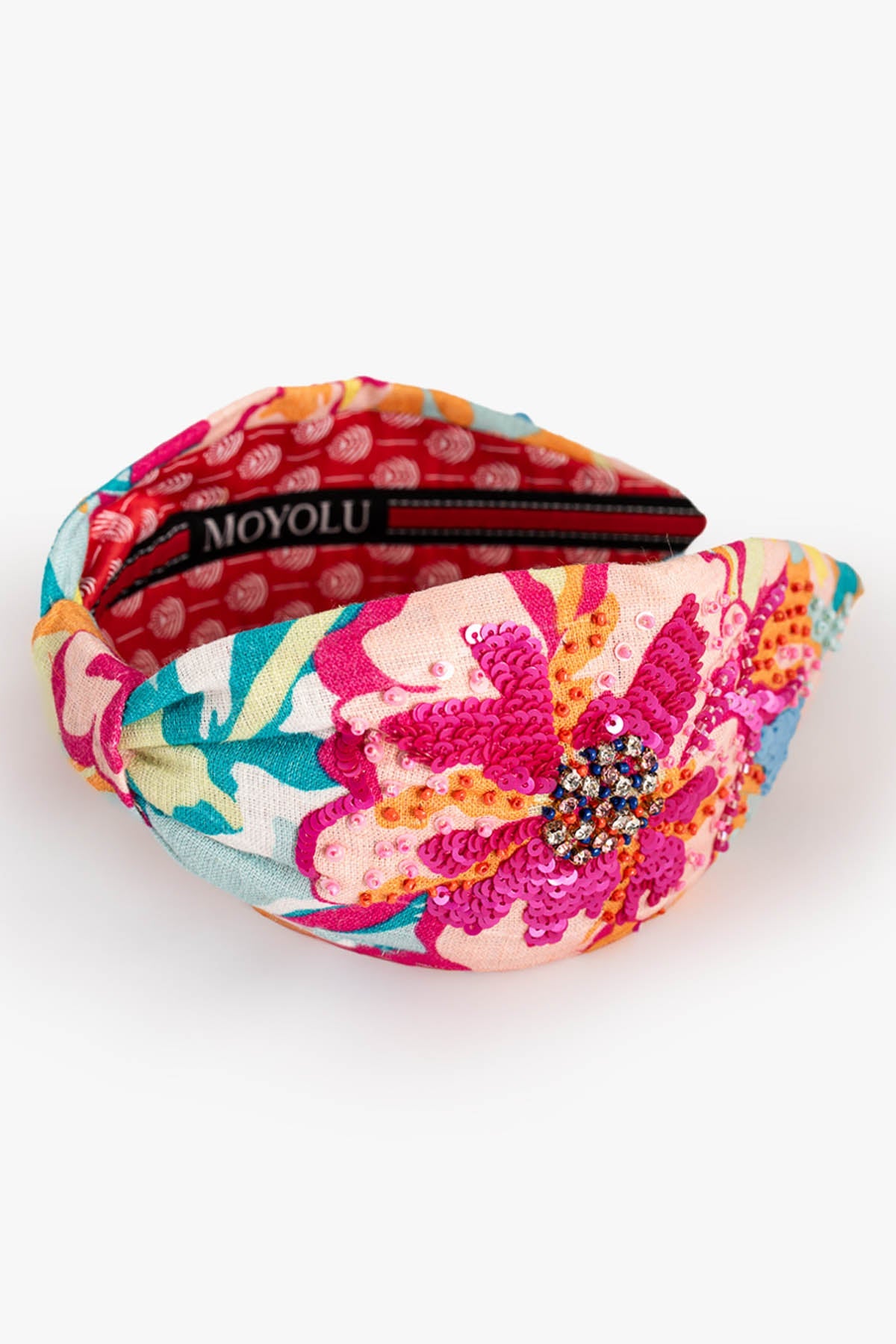 Moyolu Multicolor Printed Headband Accessories online at ScrollnShops