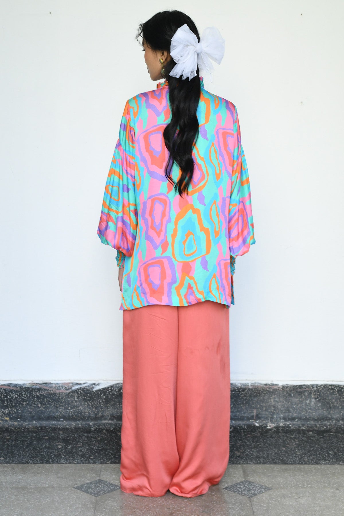 Printed Multicolor Top & Pants