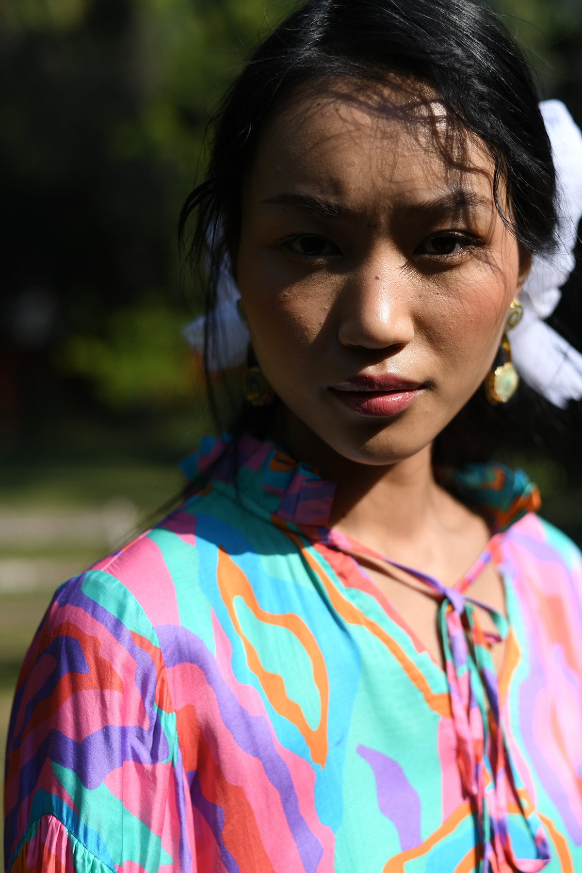 Printed Multicolor Top & Pants