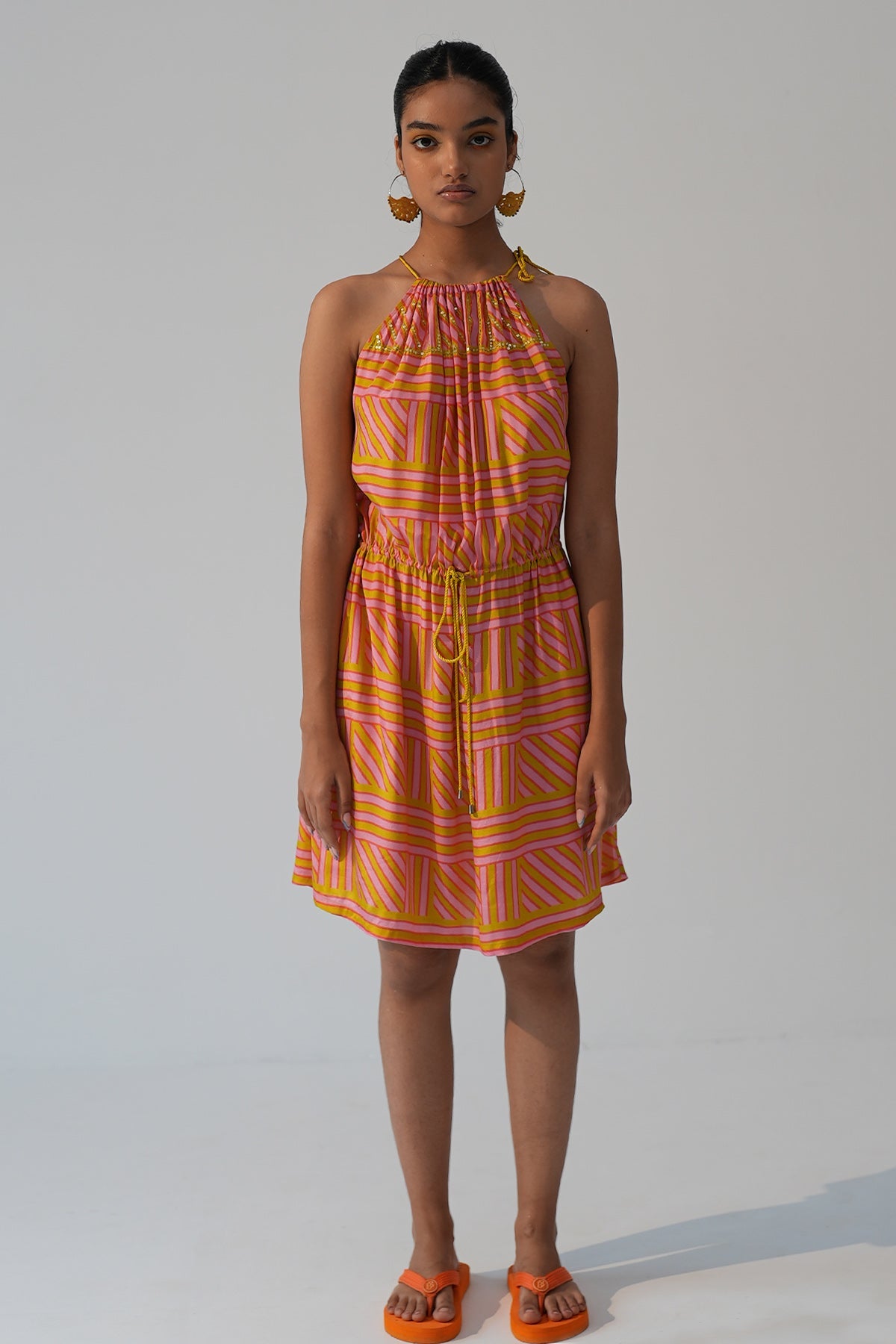 Buy Multicolor Sequins Mini Dress by Beachbum for women online at ScrollnShops