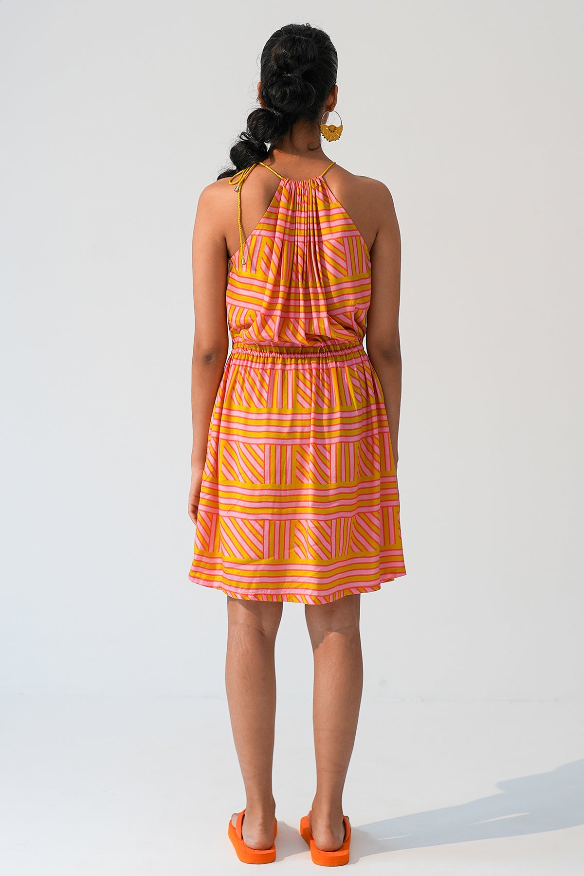 Multicolor Sequins Mini Dress