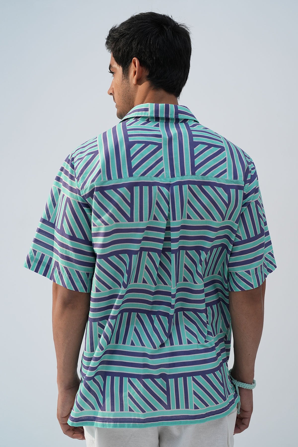 Multicolor Short Sleeves Shirt