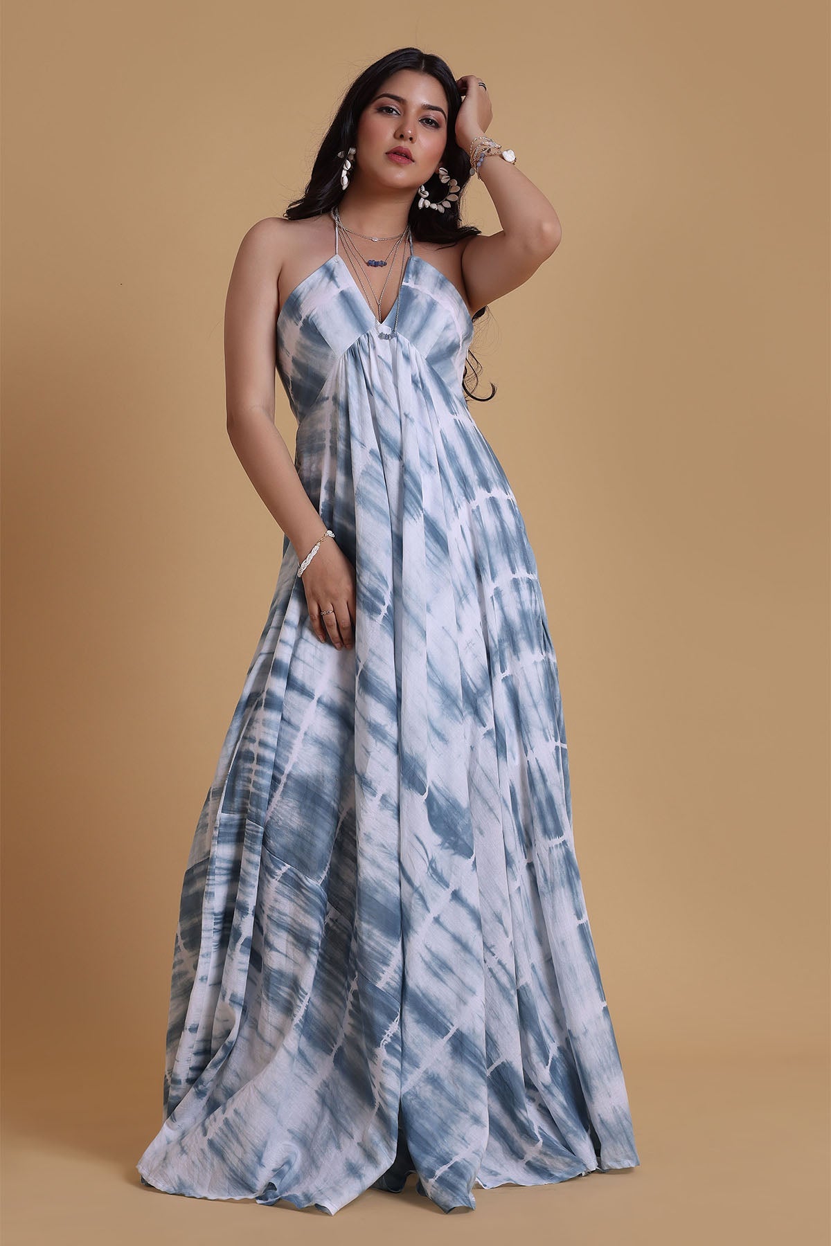 Buy Multicolor Strappy Print Dress by The House Of Shes for women online at ScrollnShops