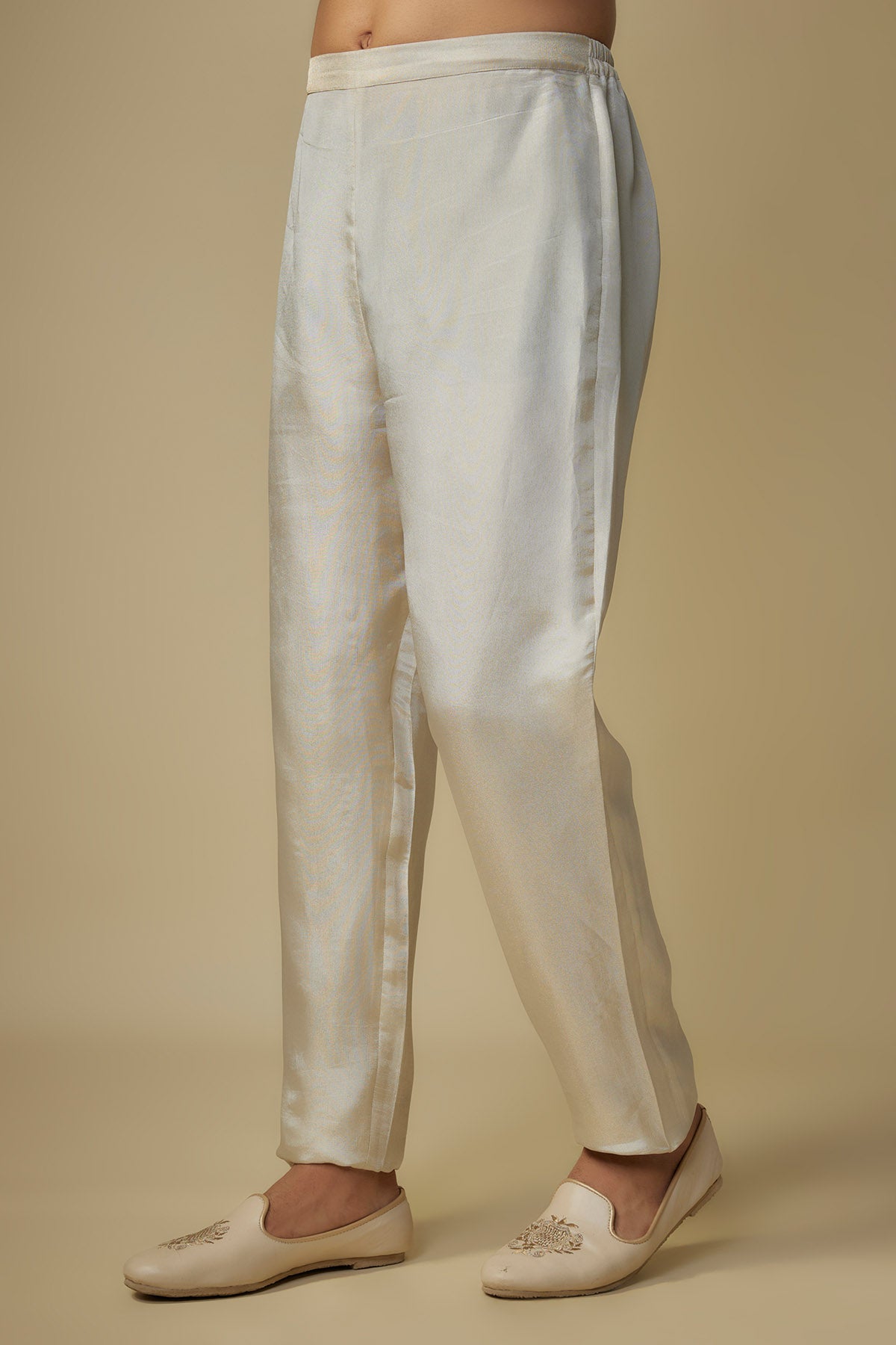 Multicolor Tissue Kurta & Pants