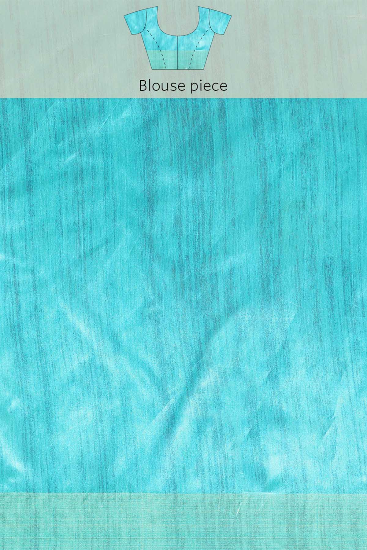 Multicolor Tussar Silk Saree