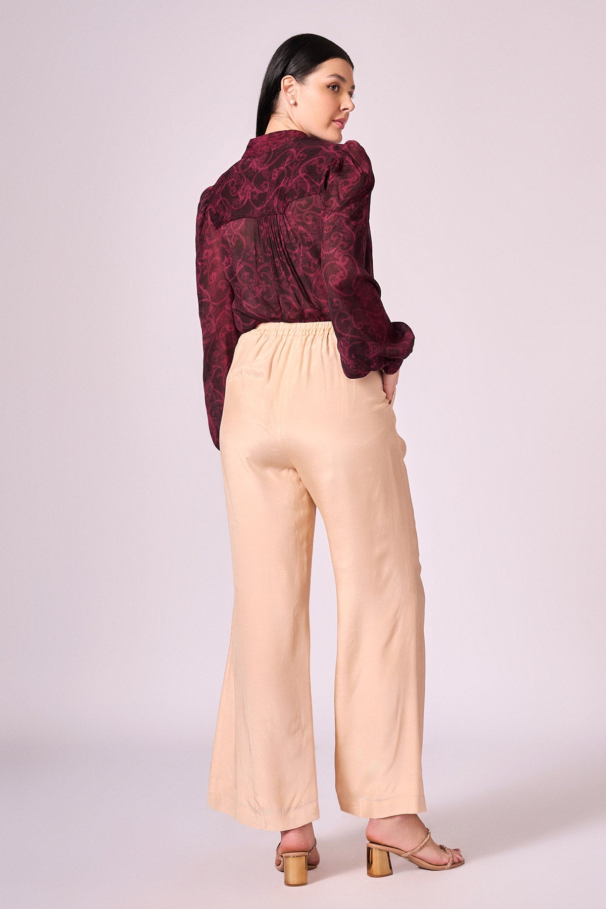 Multicolor Viscose Shirt & Pants