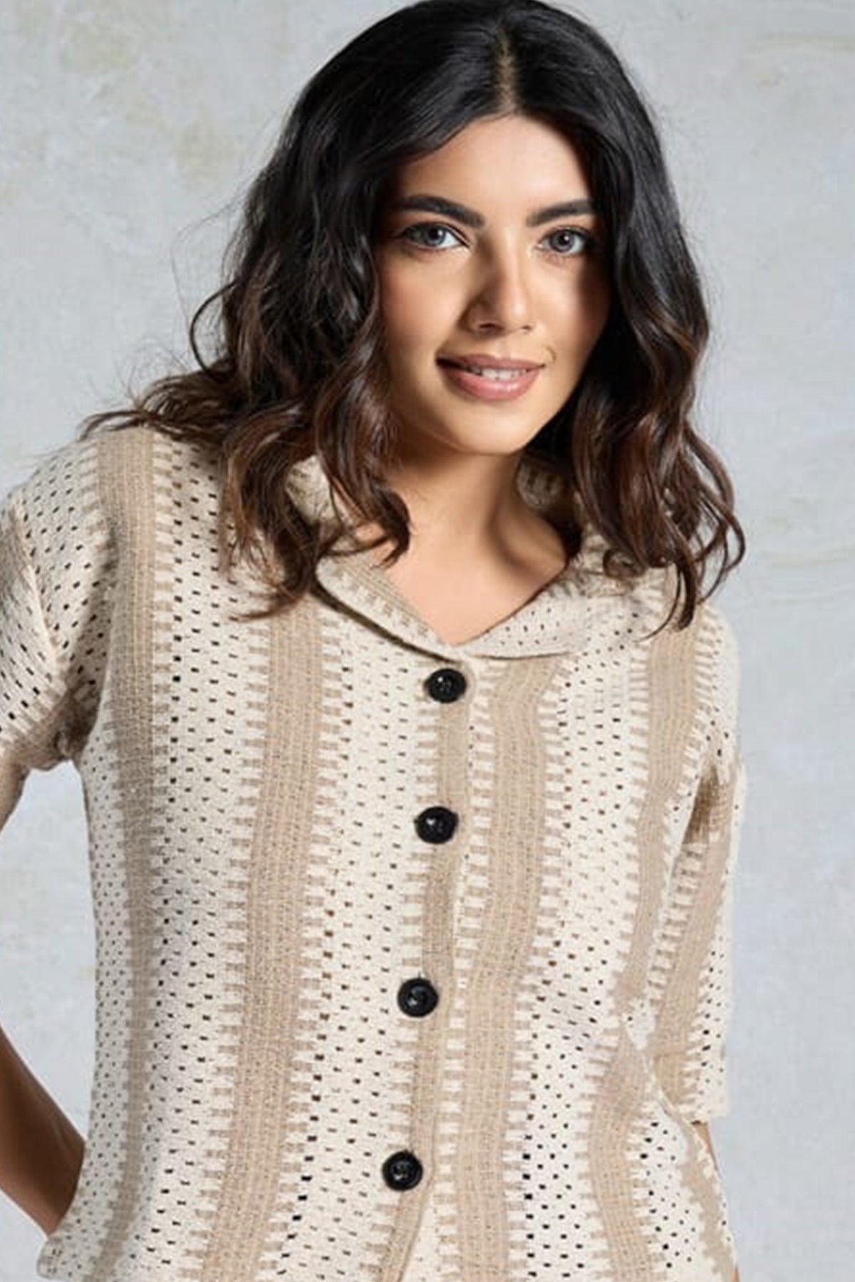 Multicolor ZigZag Printed Shirt