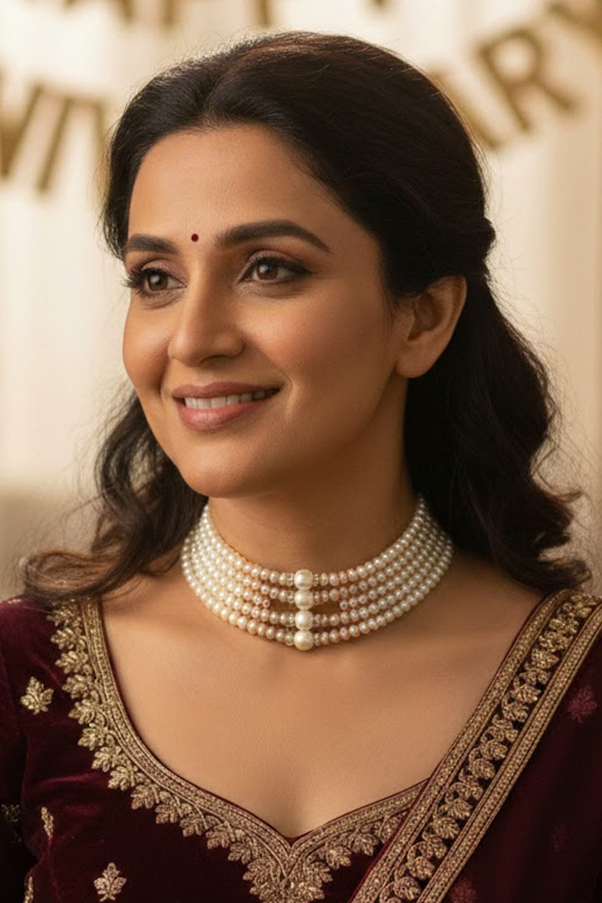 Buy Multicolour Cubic Choker Set for women by J Pearls online available at scrollnshops