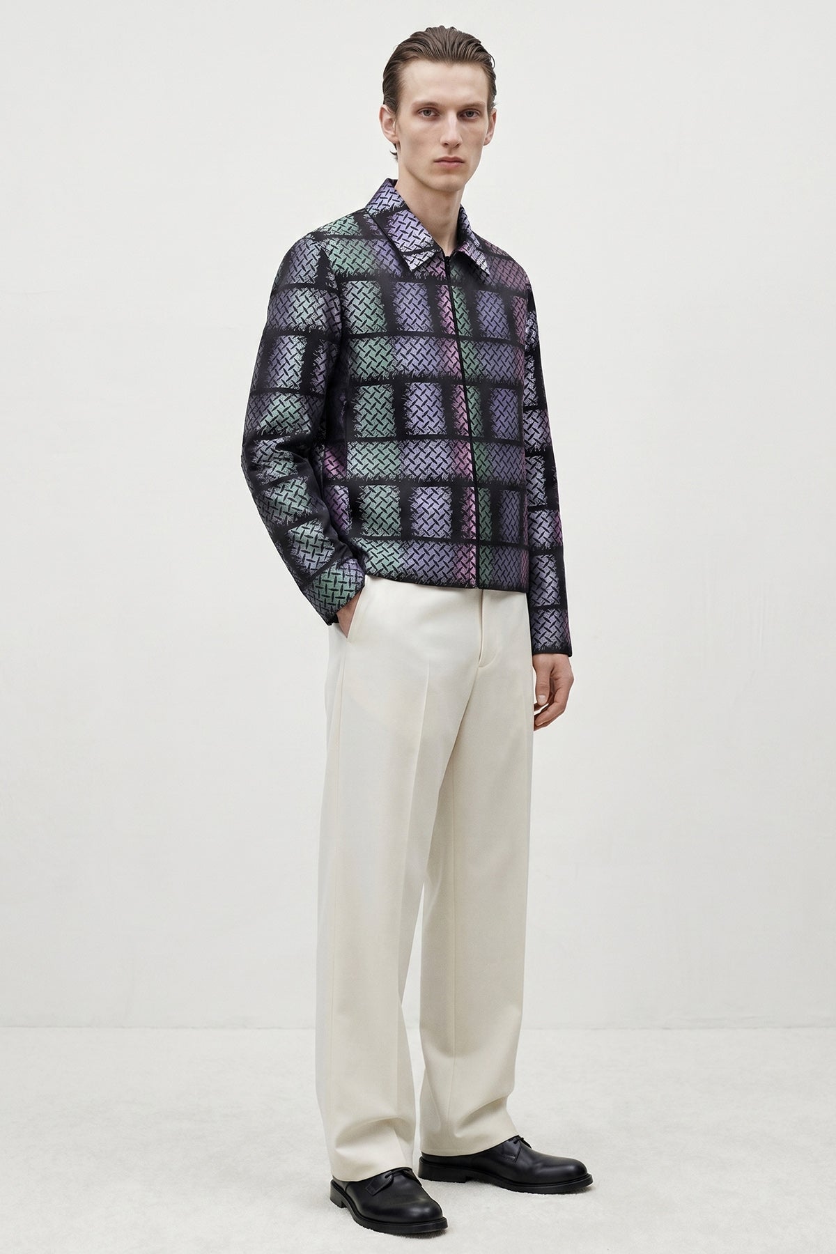 Multicoloured Illusion Jacket