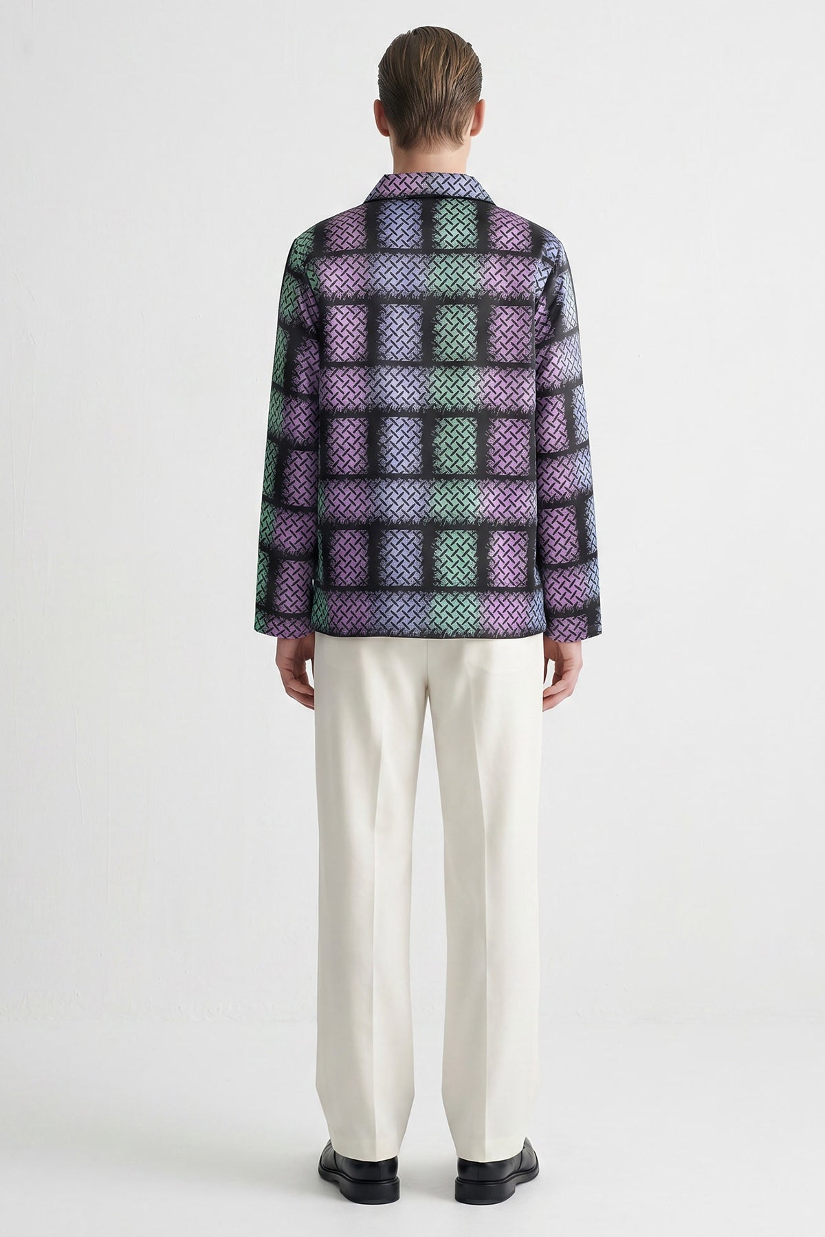 Multicoloured Illusion Jacket