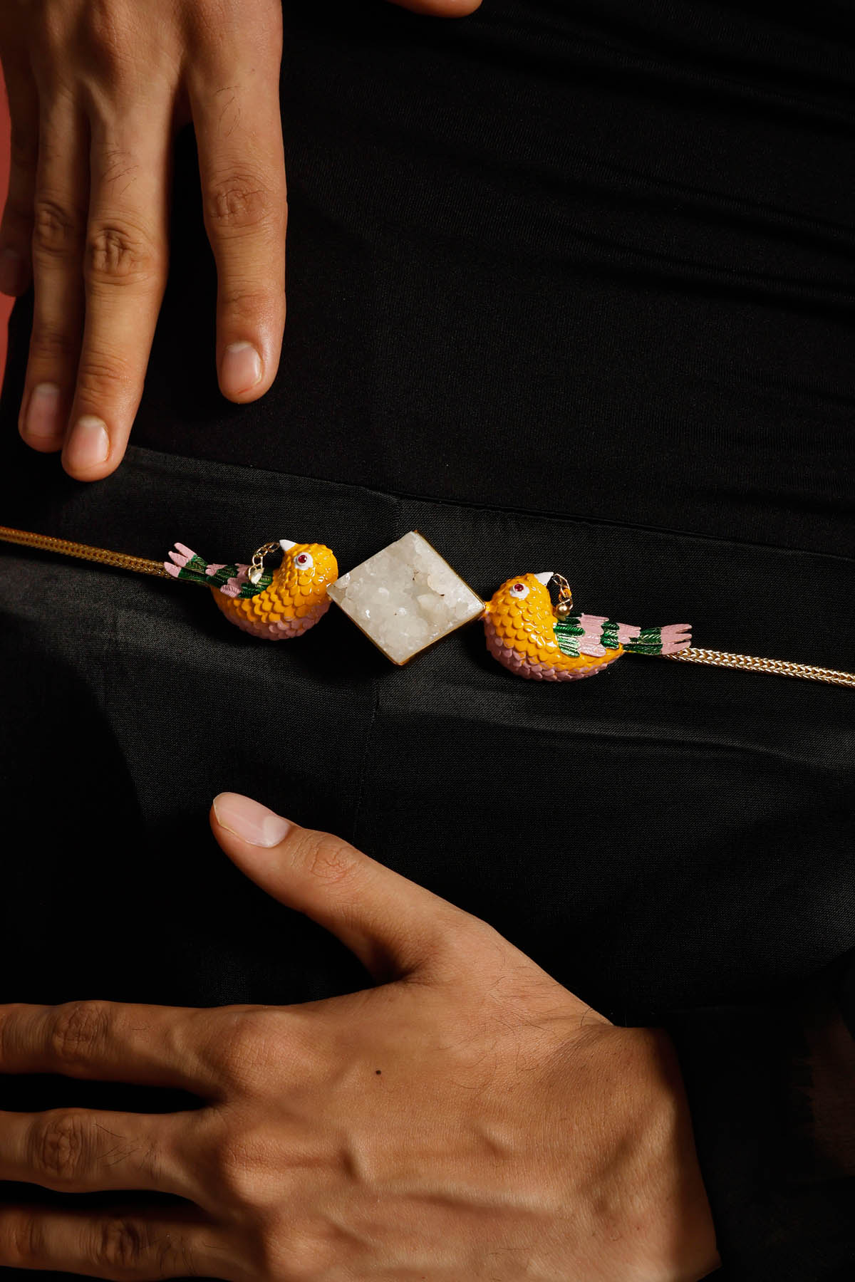 Multihued Birdy Belt