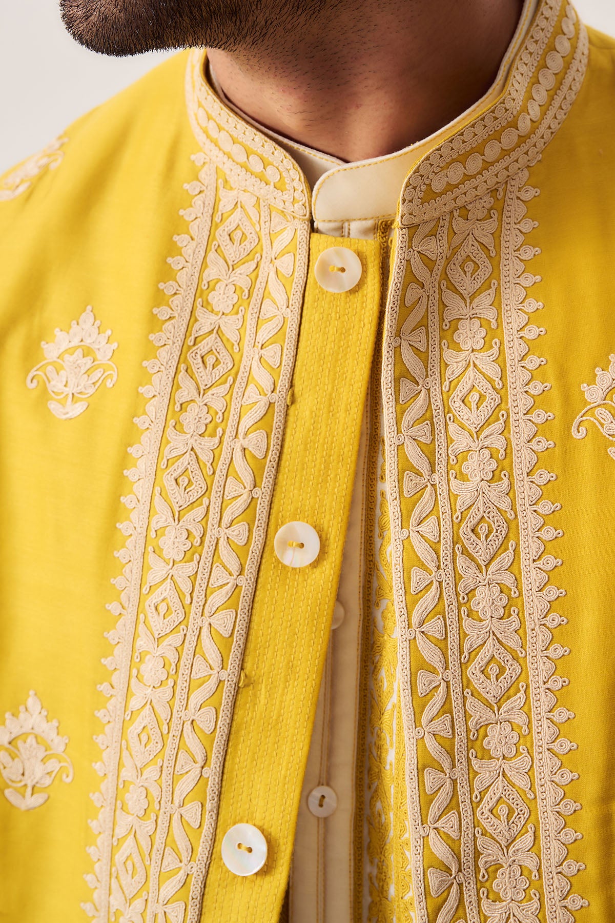 Mustard Dori & Marodi Bundi Set