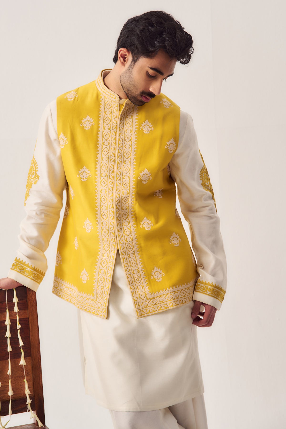 Mustard Dori & Marodi Bundi Set