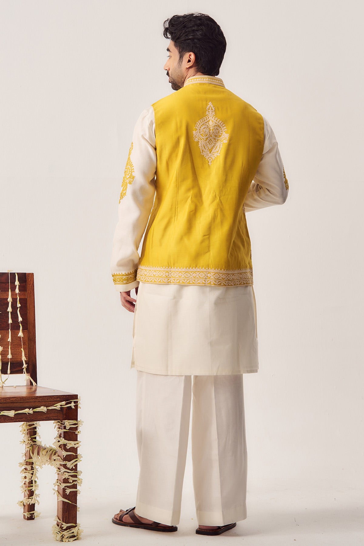 Mustard Dori & Marodi Bundi Set