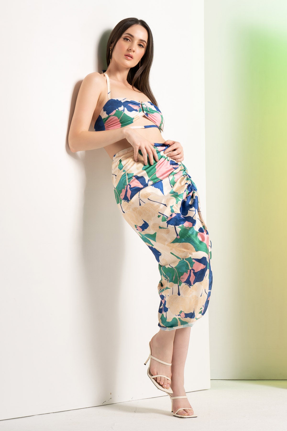 Mystic Green Printed Co-ord Set