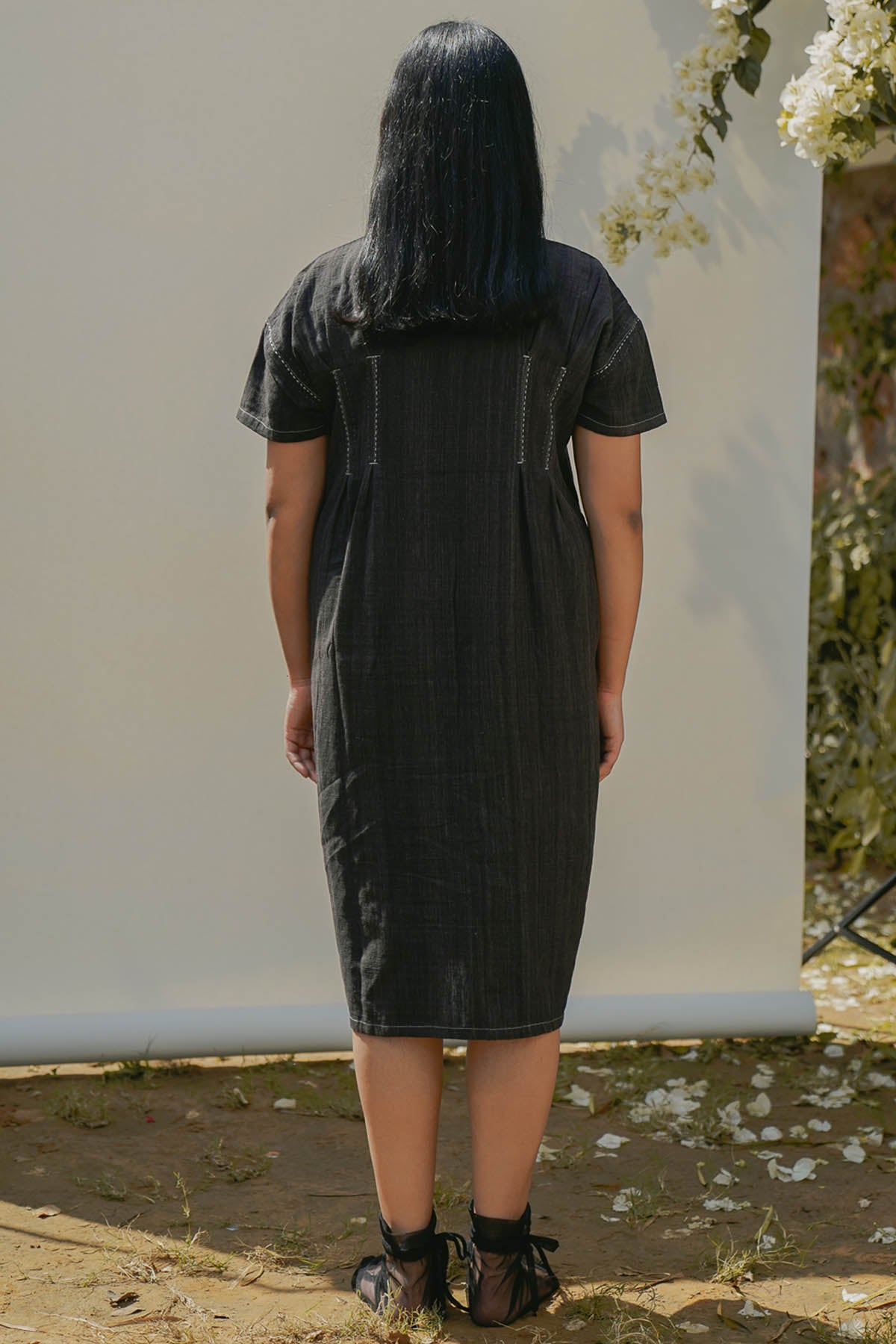 Natural Dyed Shirt Dress