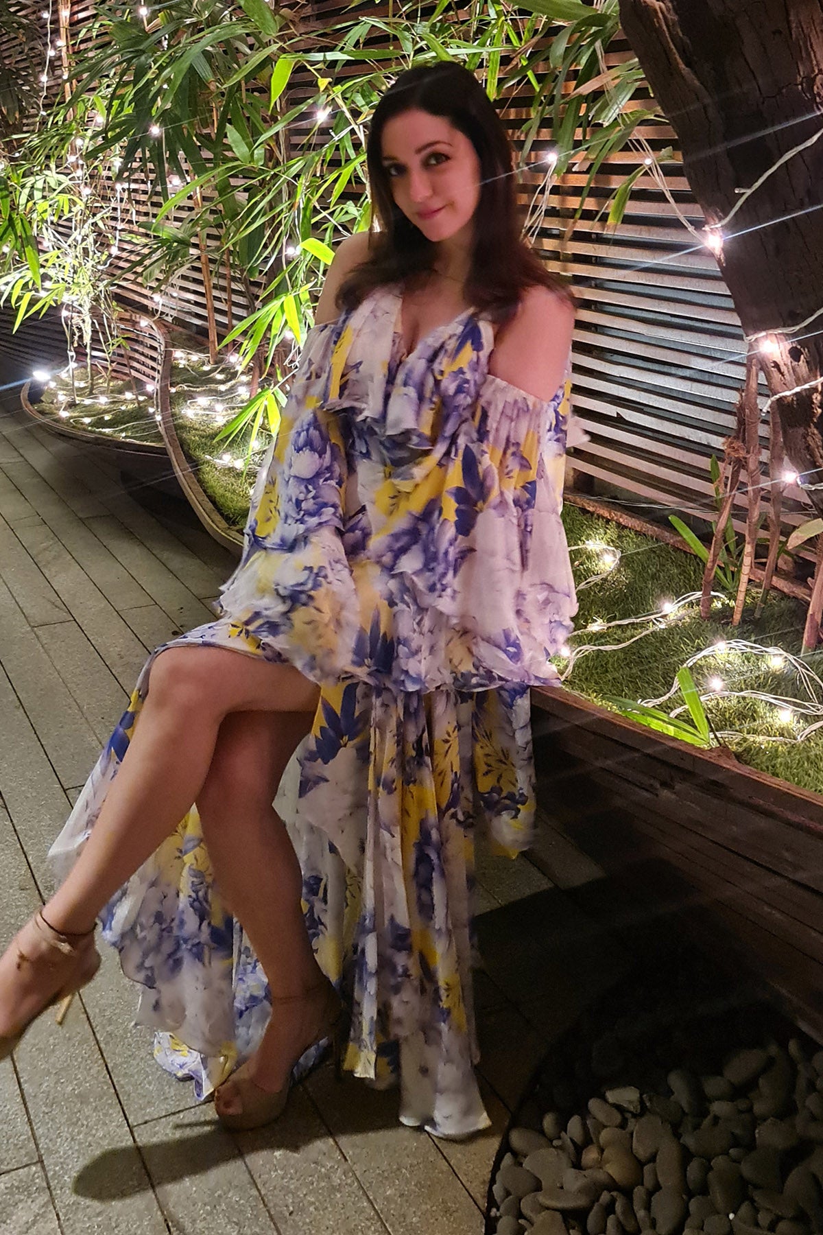 Printed Butterfly Dress