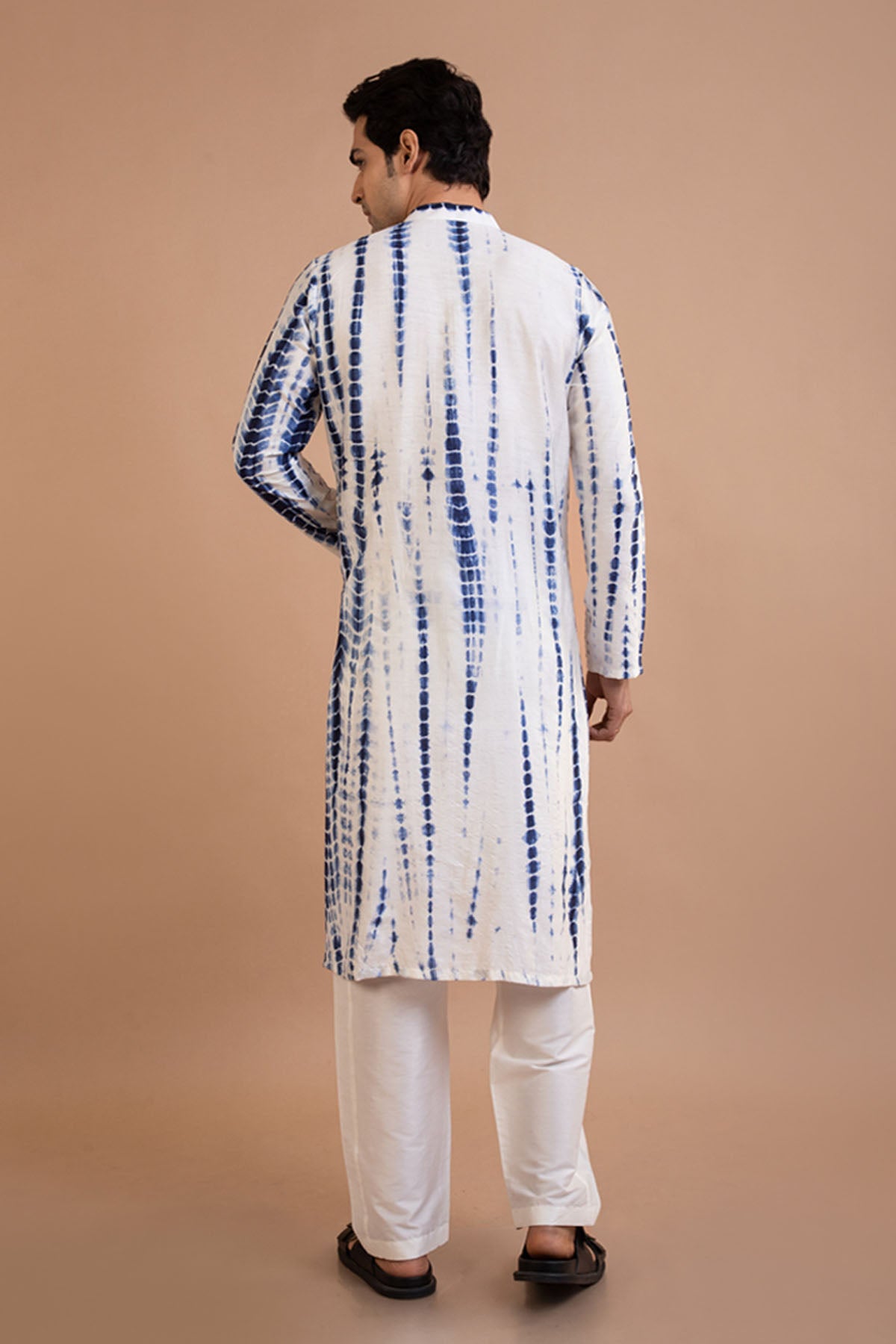 Nay Blue Tie Dye Kurta Set