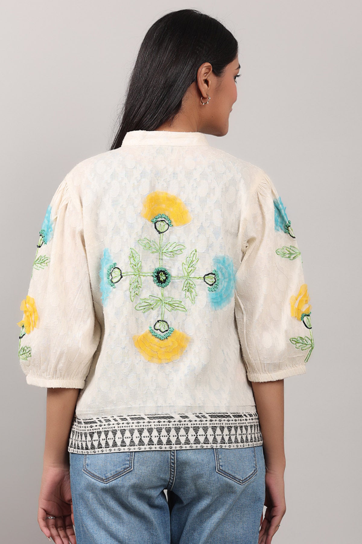 Off-White 3D Embroidered Jacket