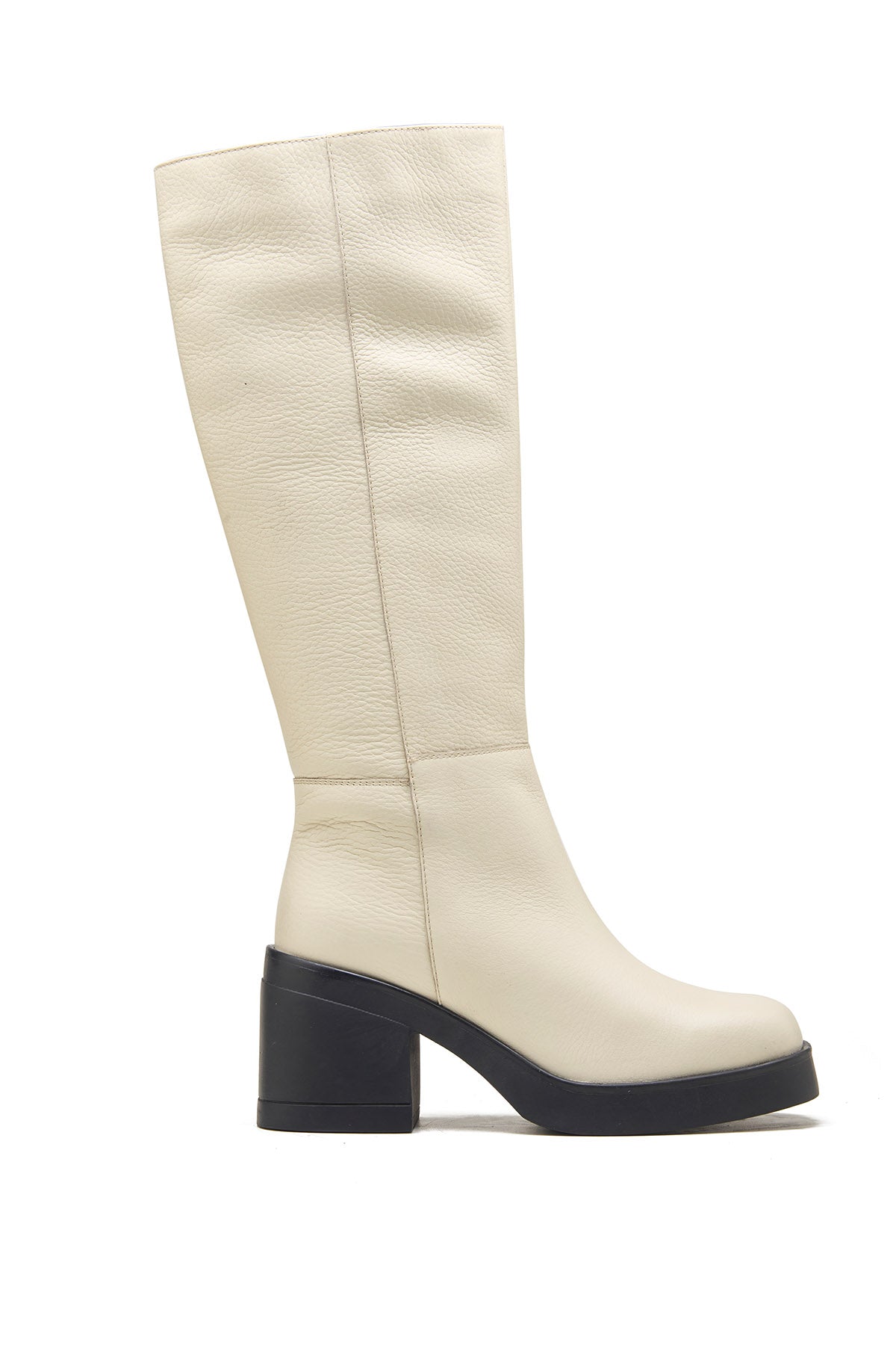 Off-White Floater Leather Boots