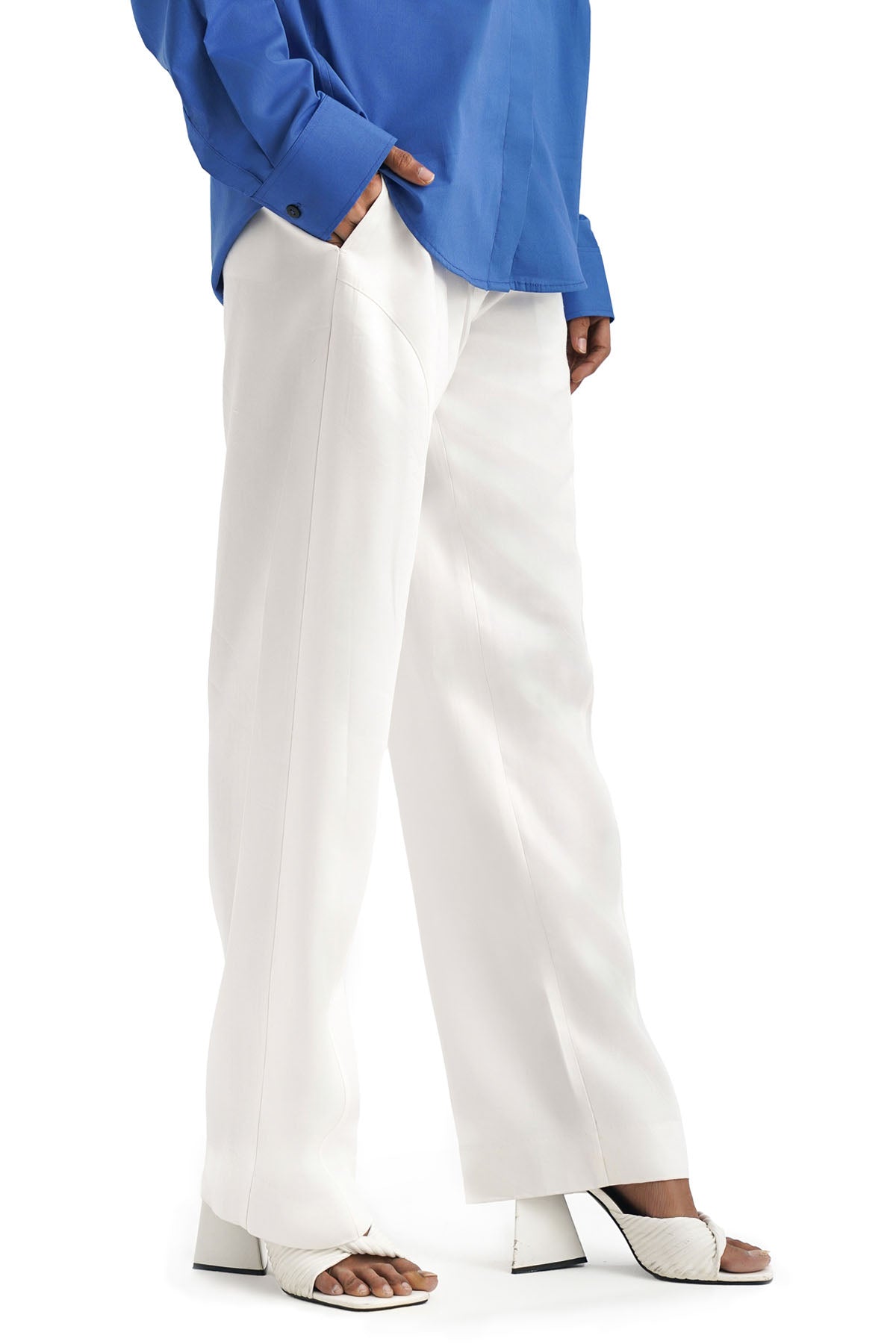 Off-White Panelled Tencel Pants