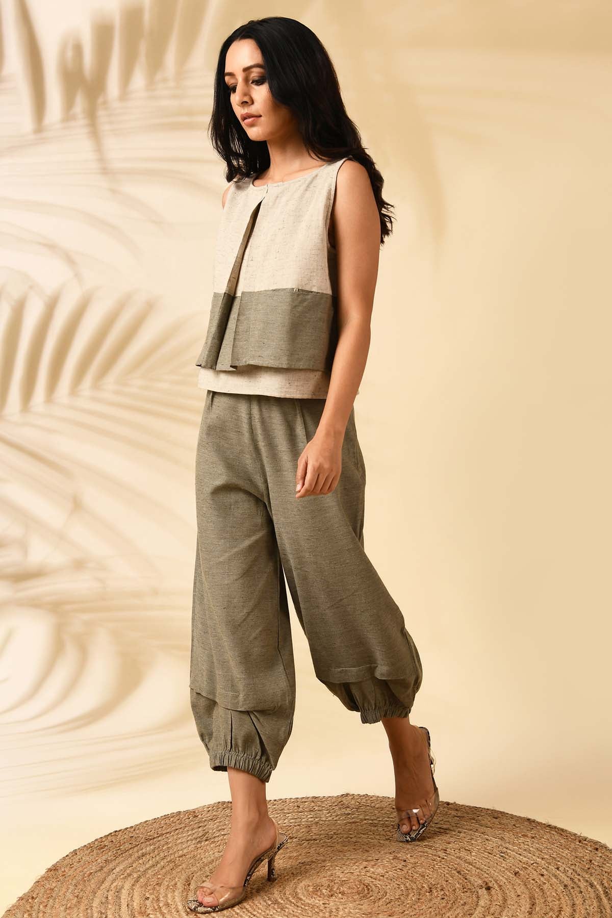 Olive Safari Co-ord Set