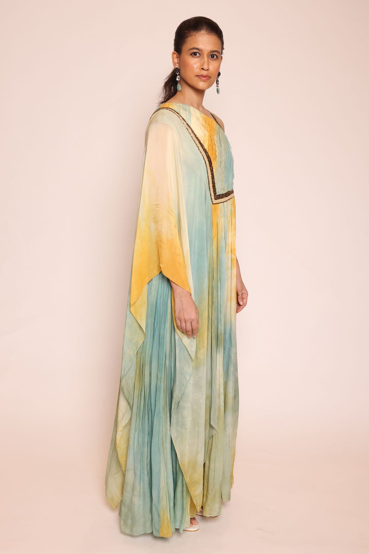 Ombre One Shoulder Jumpsuit