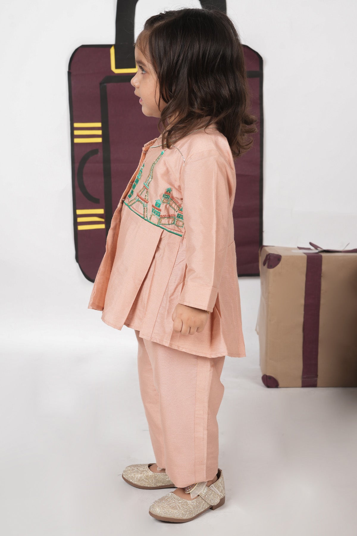 Onion Pink Cutdana Fusion Set