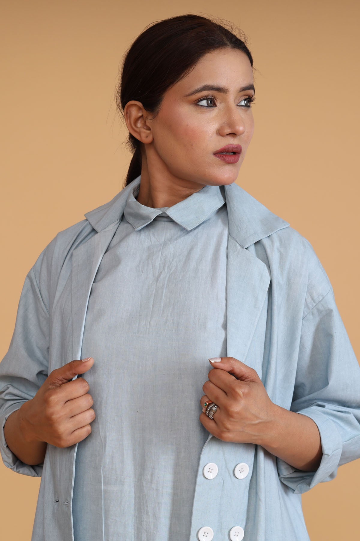 Overlap Overlay Co-ord Set