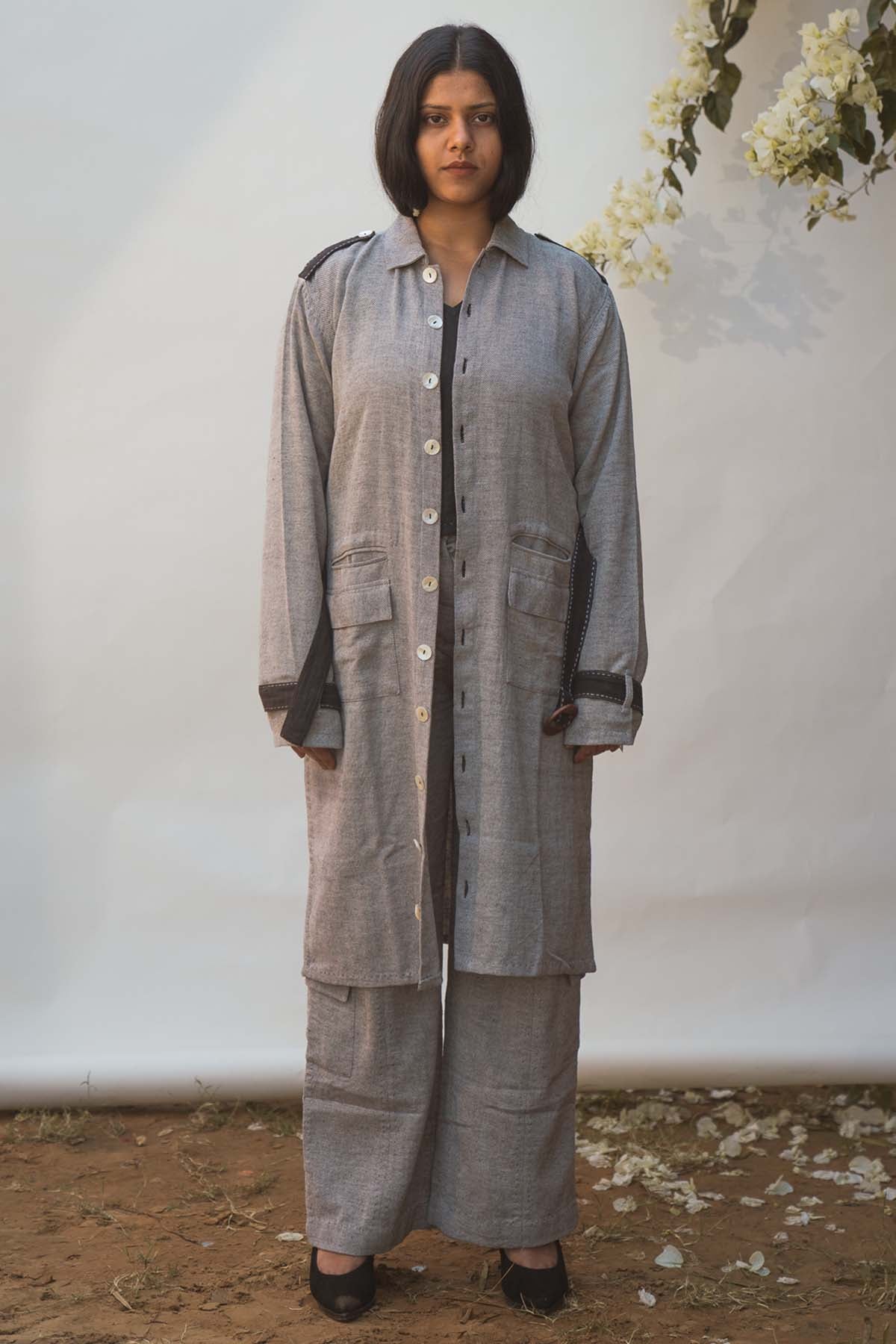 Overlay Jacket & Pant Set