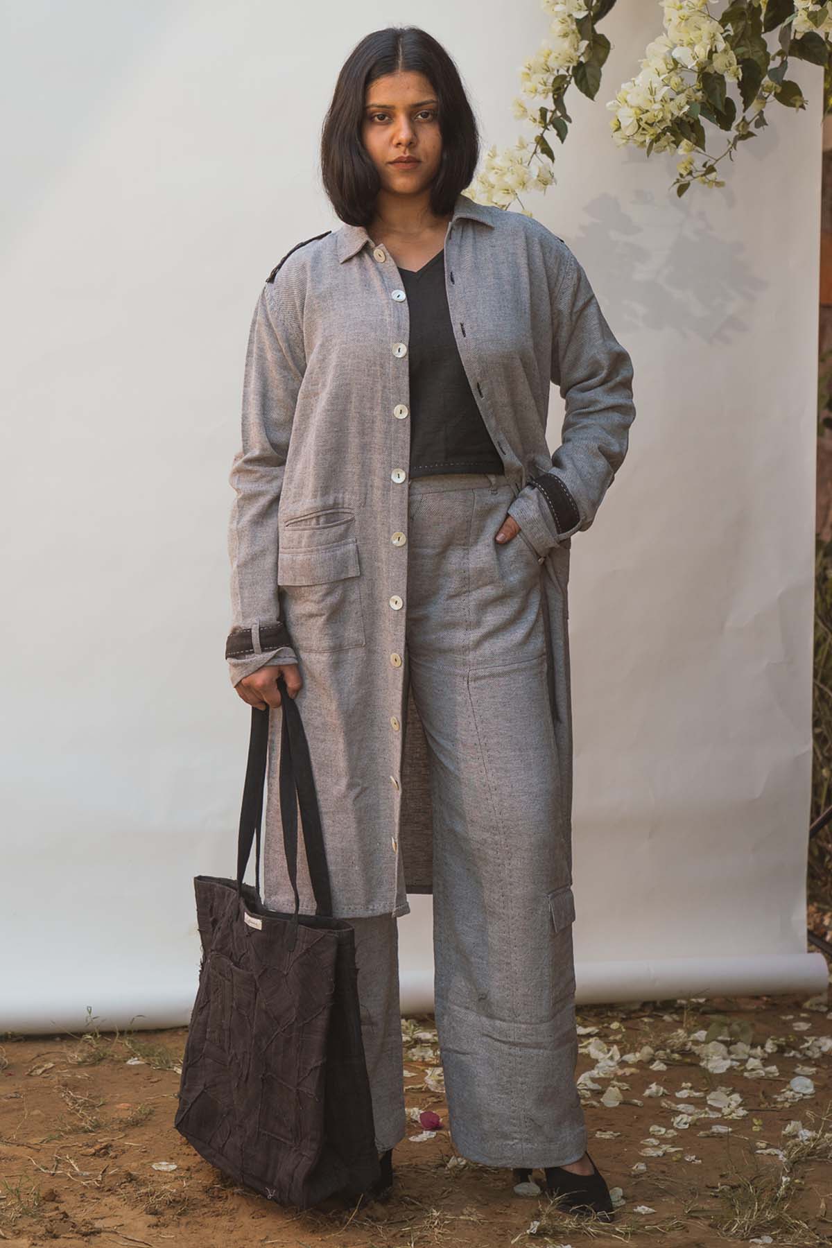 Overlay Jacket & Pant Set