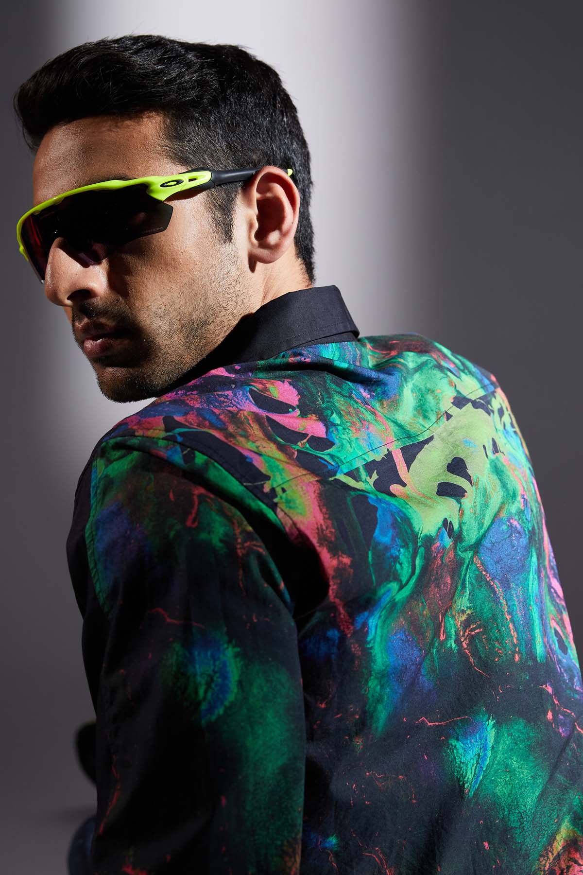 Paint Splash Print Shirt