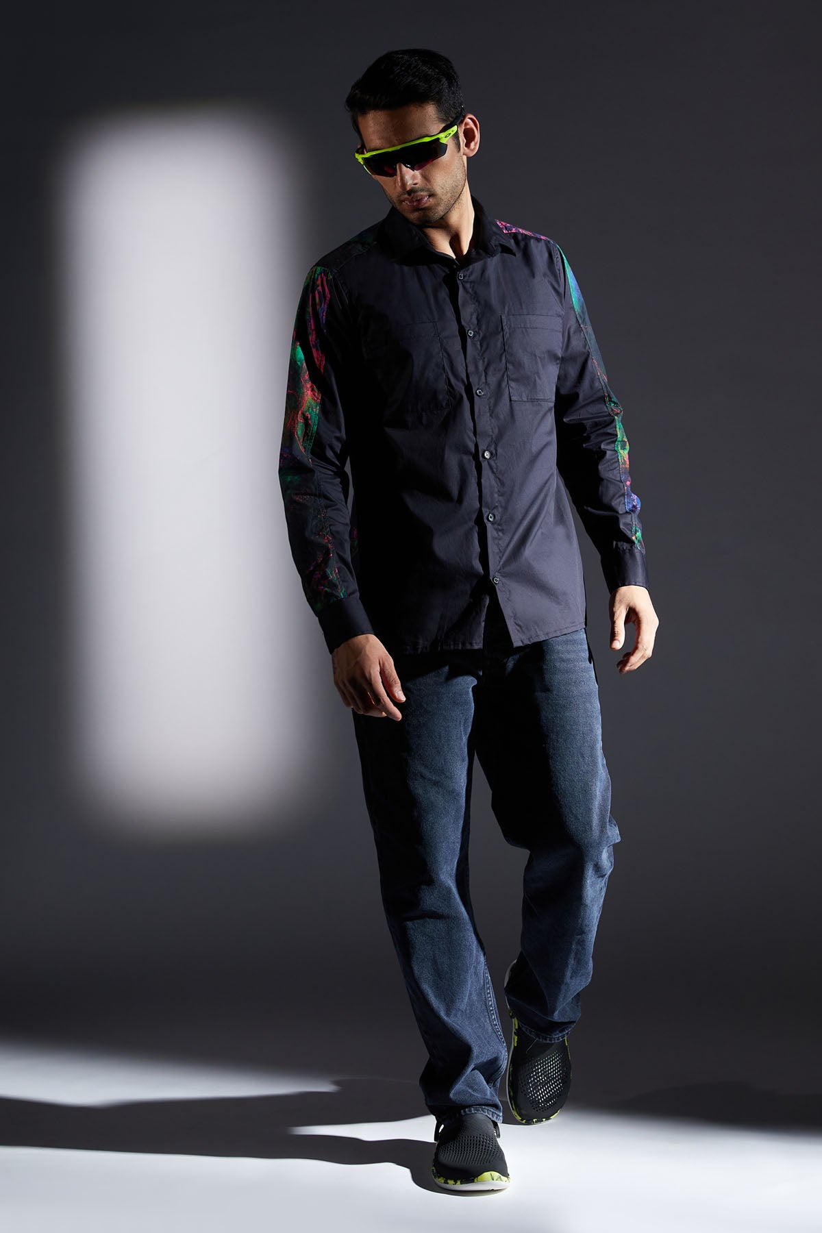 Paint Splash Print Shirt