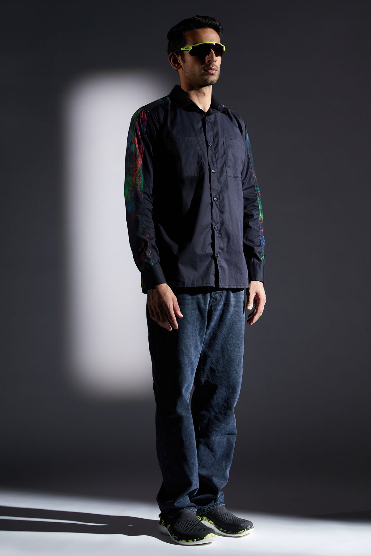 Paint Splash Print Shirt