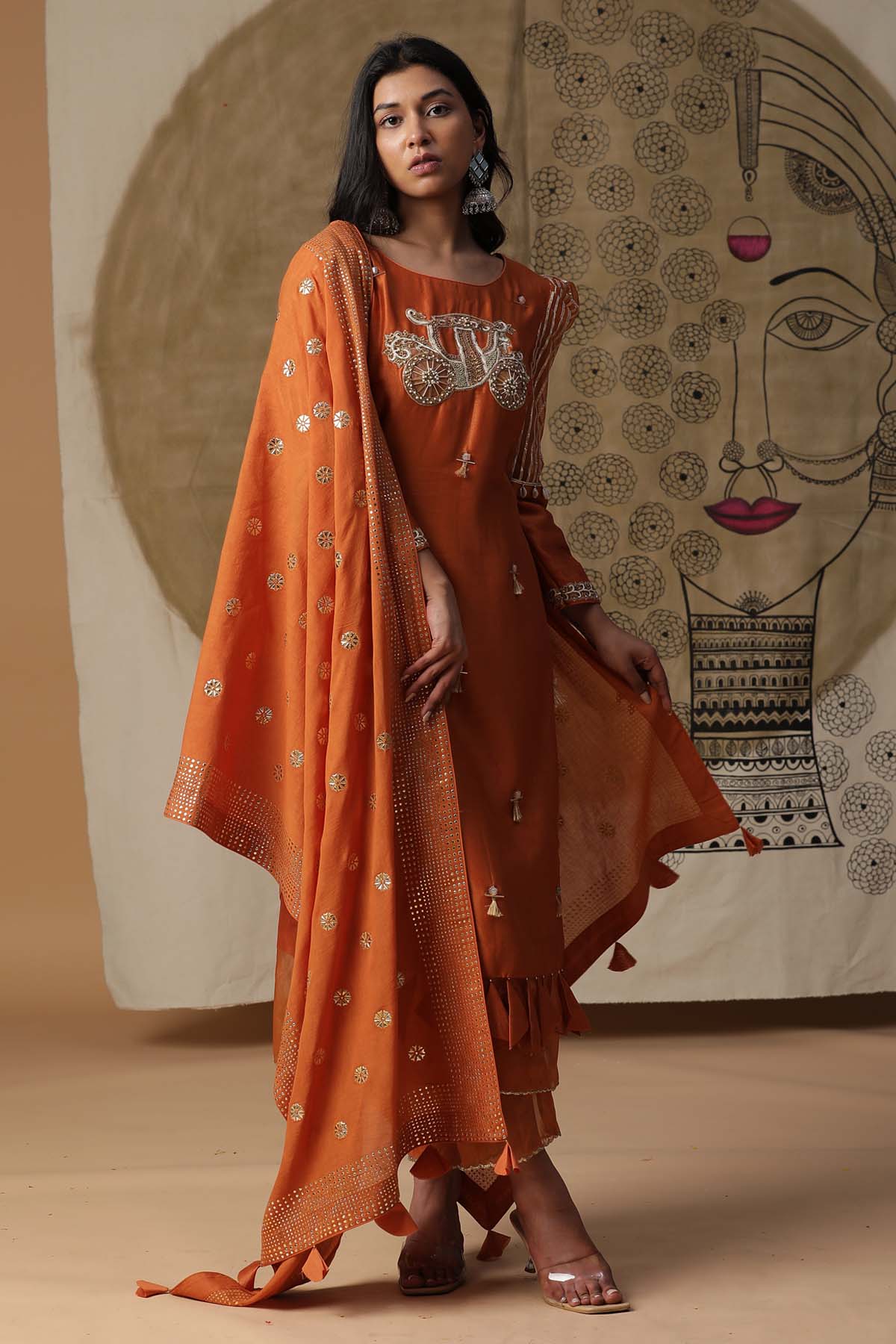 Buy Arpita SulakshanaPalki Embroidered Kurta Set