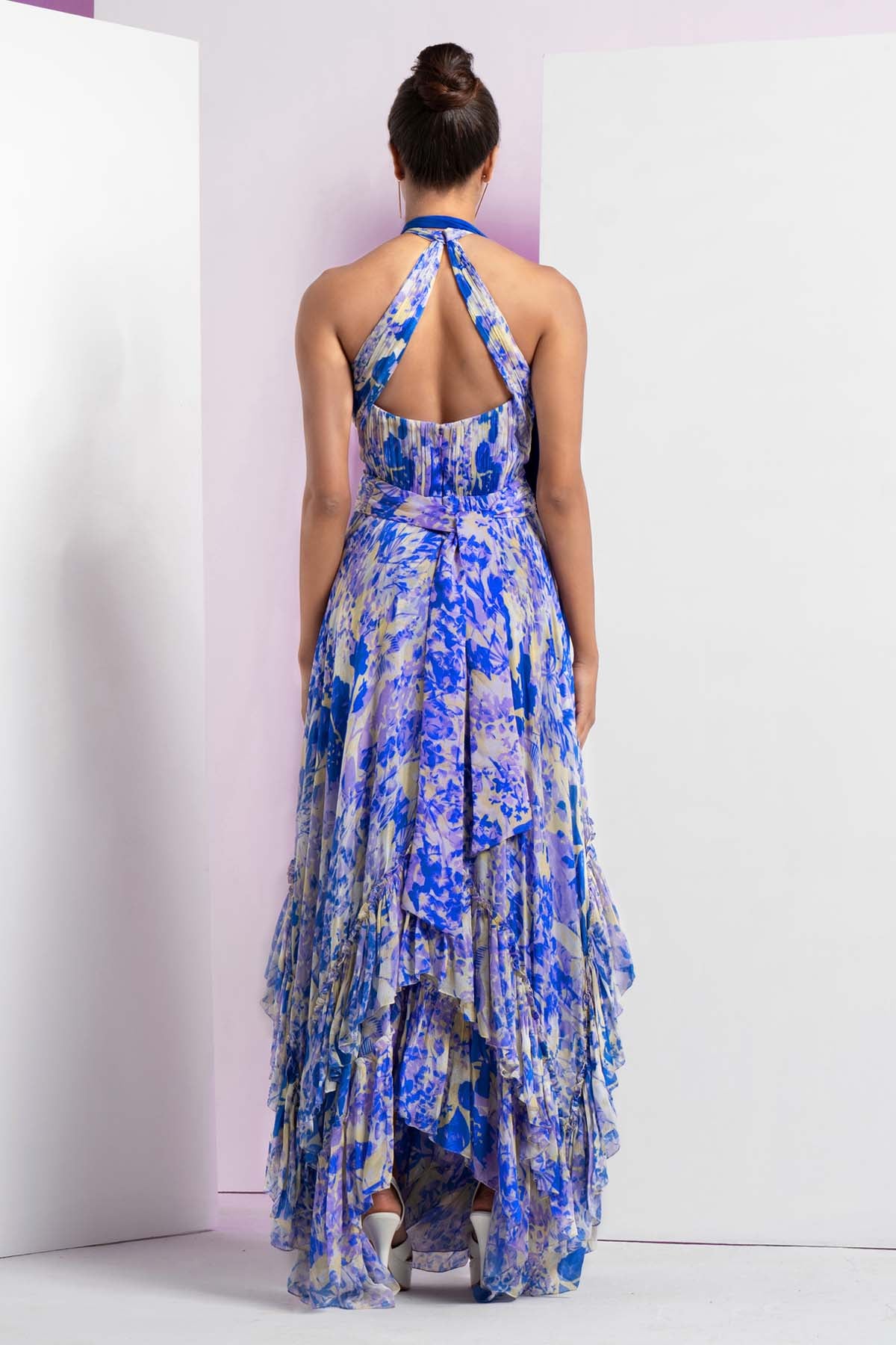 Pancy Daisy Print Dress