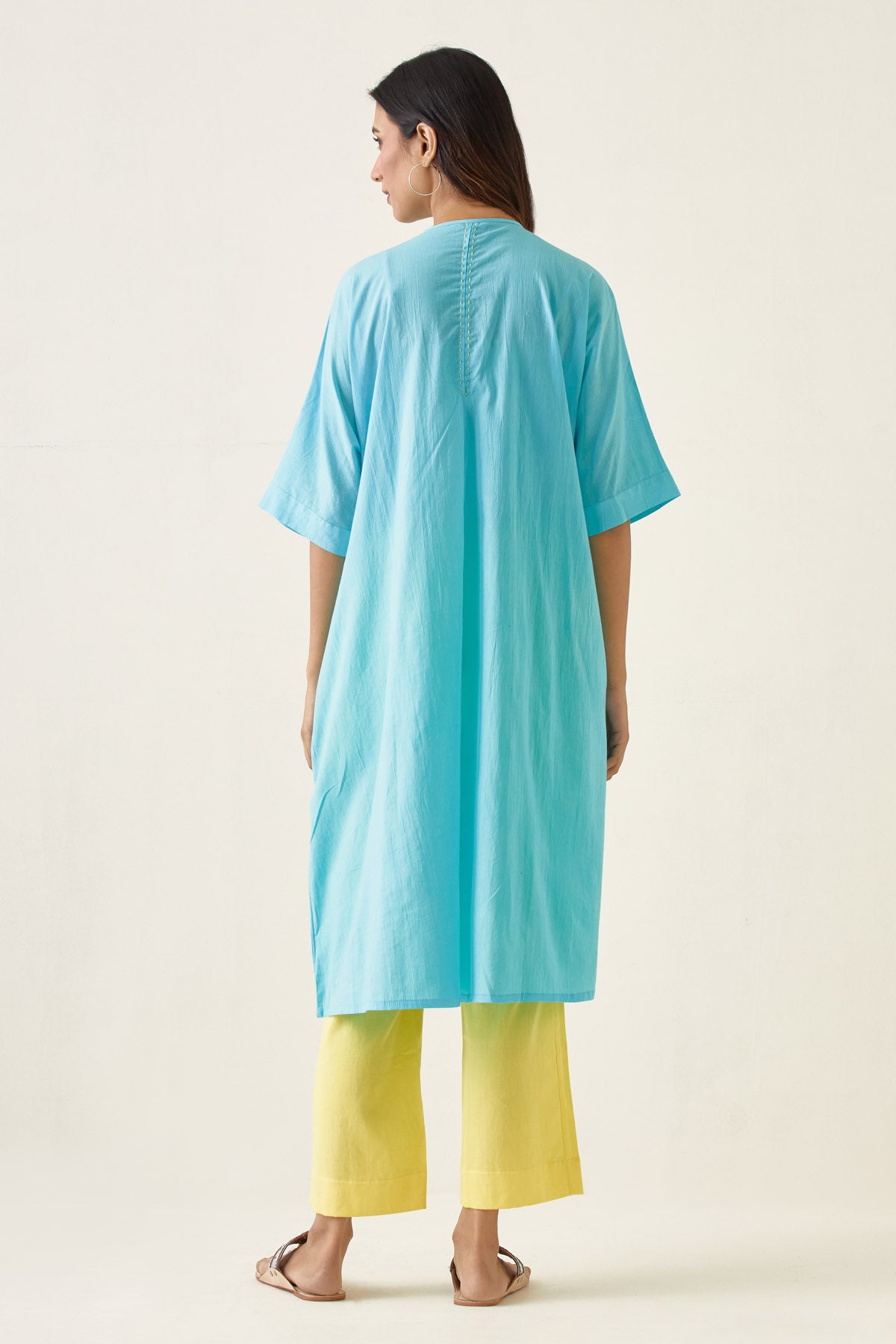 Cotton Cambric Kurta & Pants