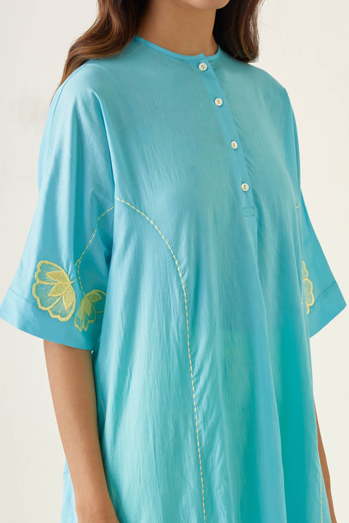 Cotton Cambric Kurta & Pants