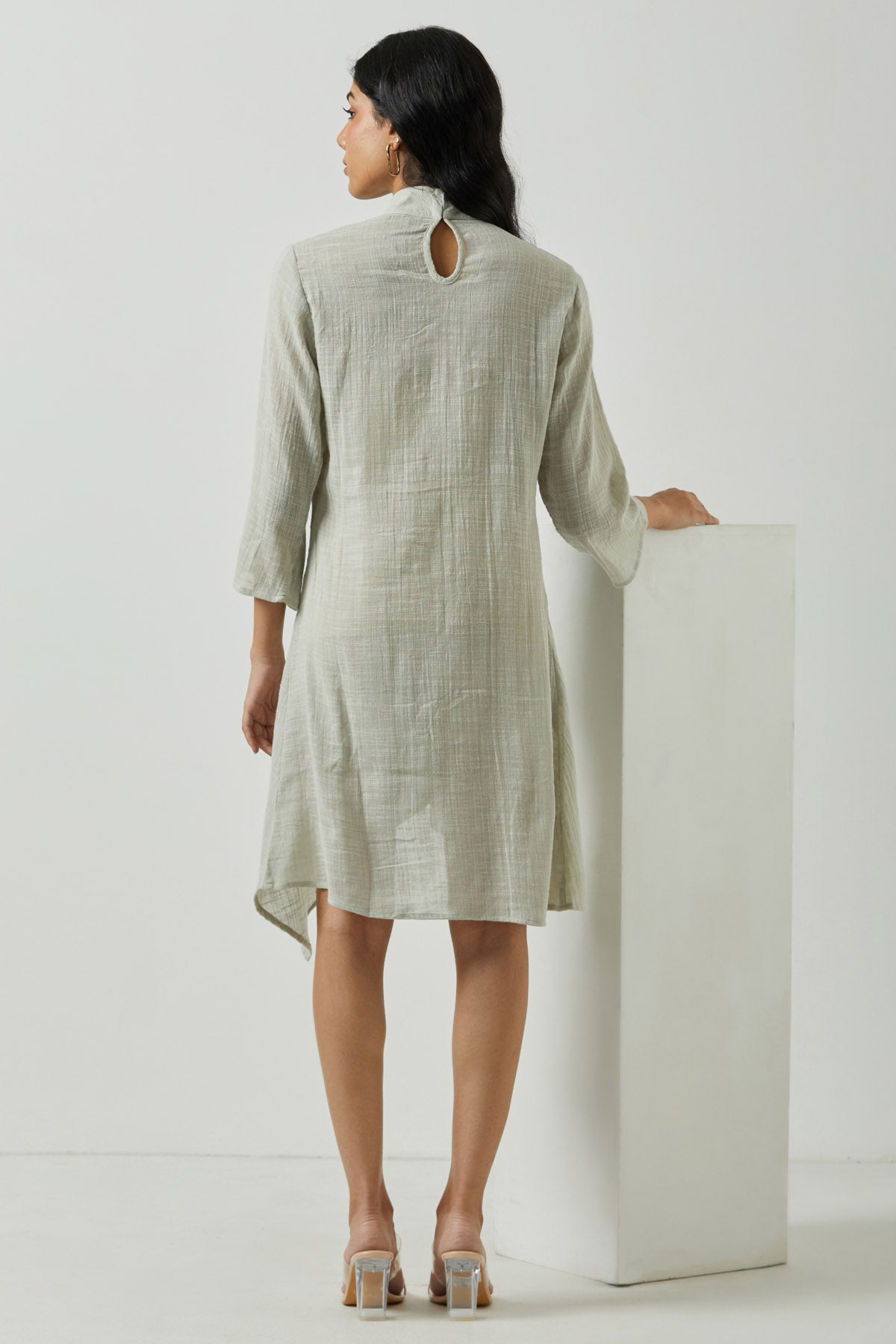 Patch Pocket Tunic Dress