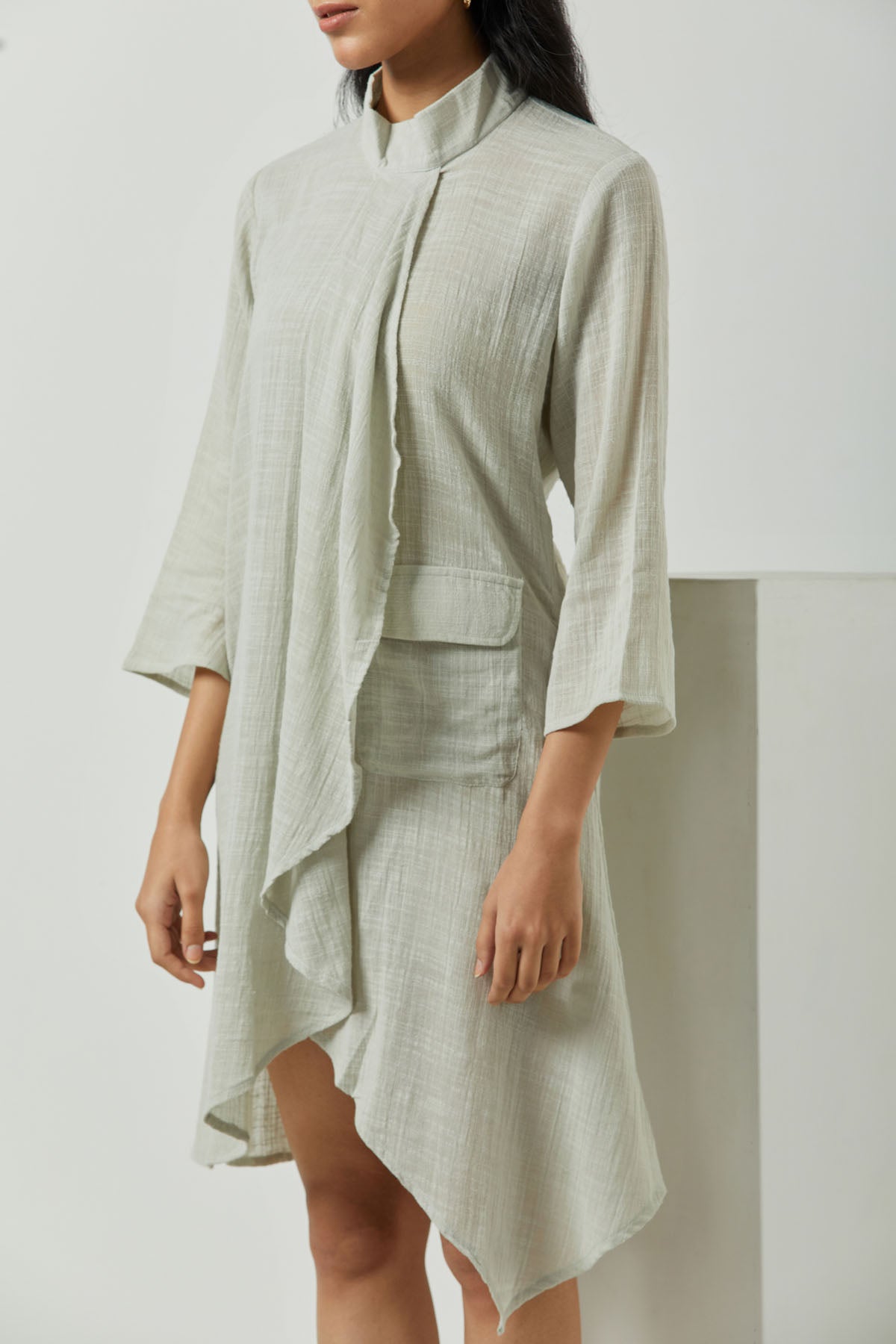 Patch Pocket Tunic Dress