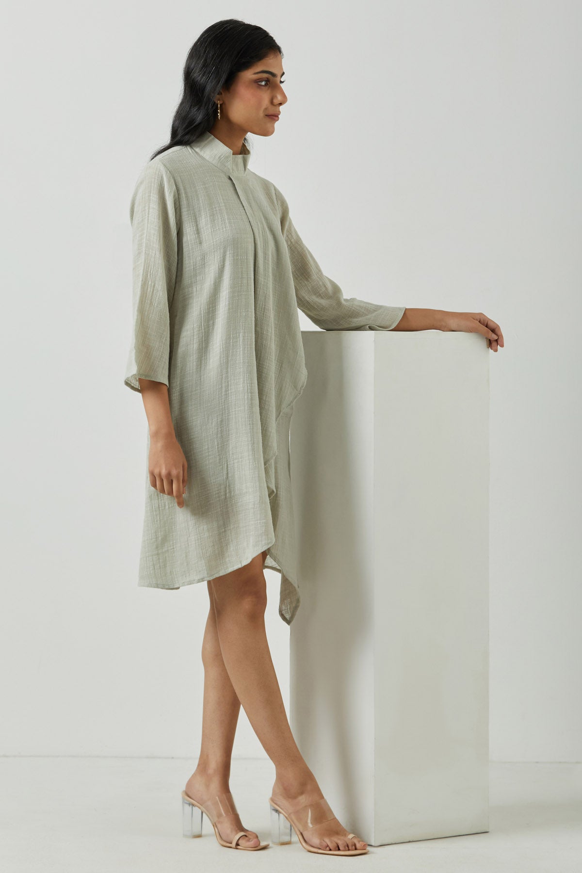 Patch Pocket Tunic Dress