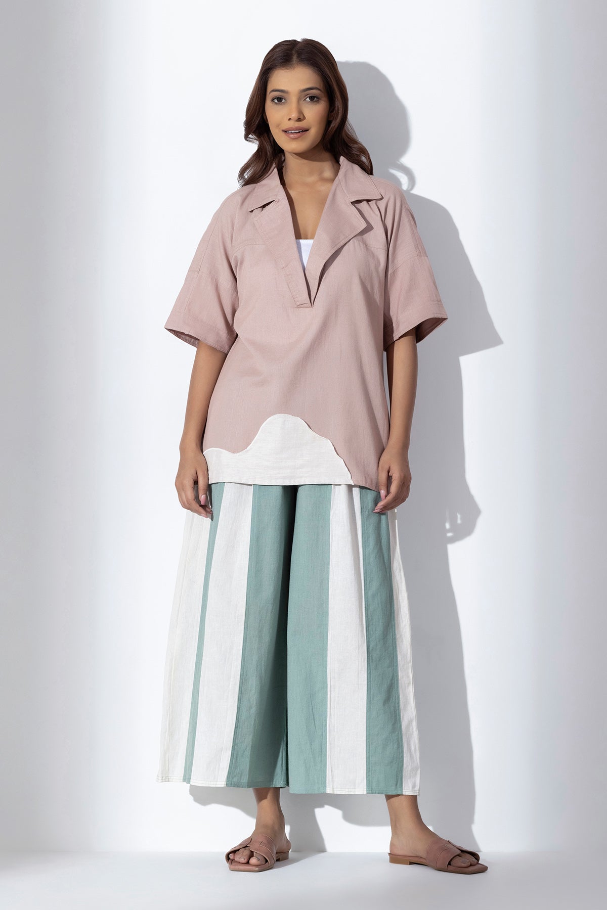 Buy Patchwork Multicolor Fusion Set by Markkah Studio for Women online at ScrollnShops