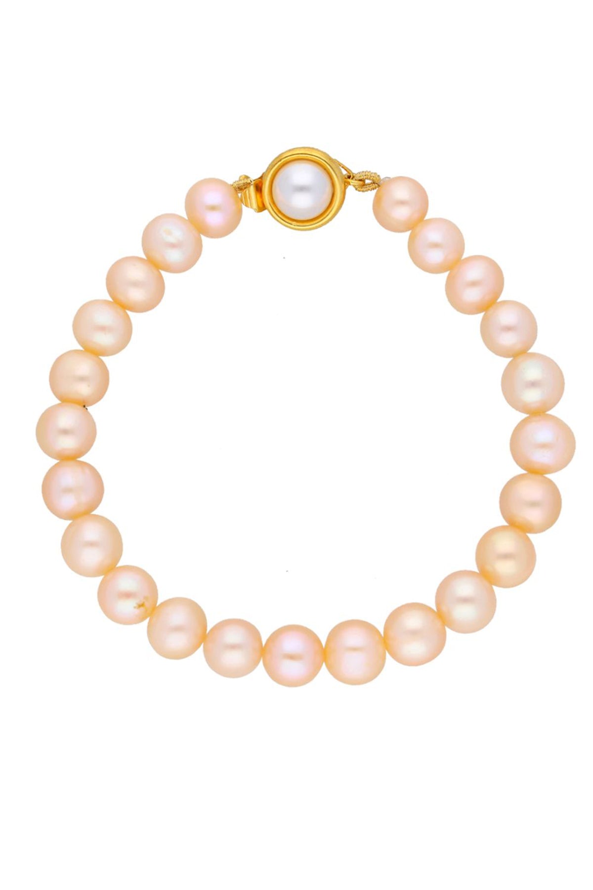 Peach Potato Shaped Bracelet